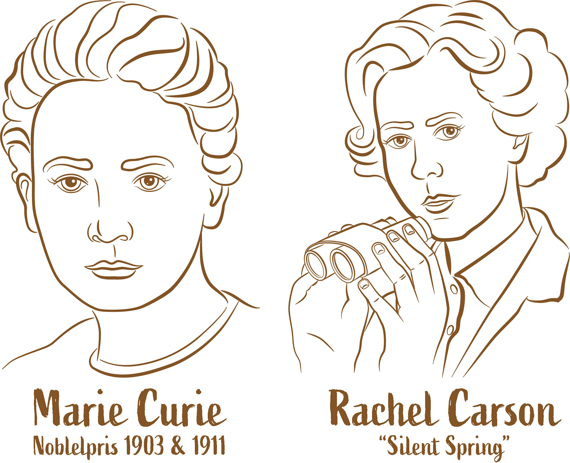 Marie Curie was quite the genius, Polish born, she was the only person in history to win two Nobels in different disciplines, Chemistry and Physics