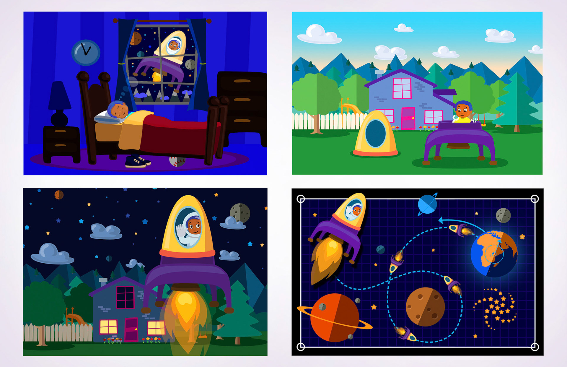 New fun style "I had a dream to build a rocket"