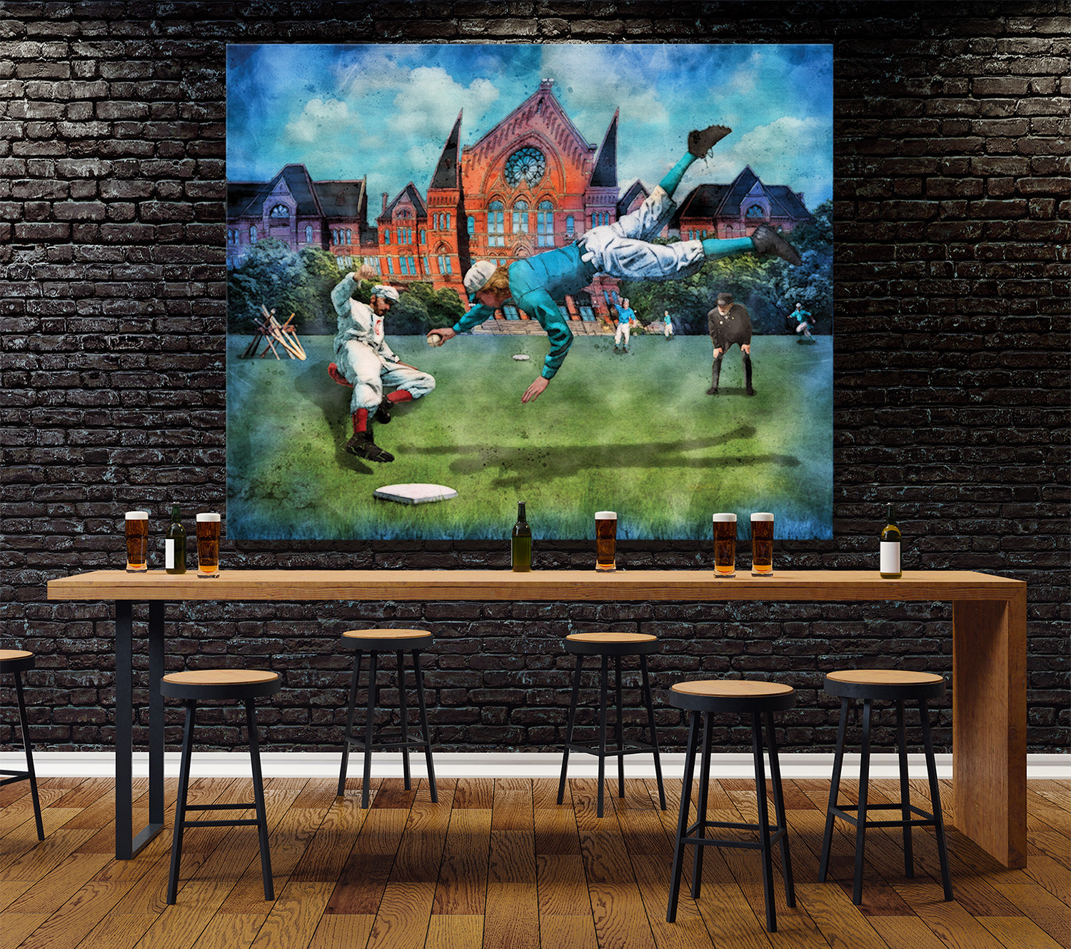 VIntage baseball in OTR