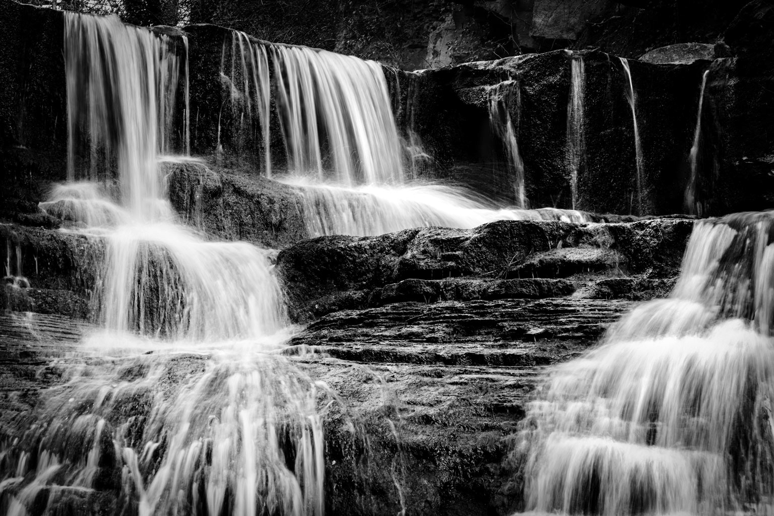 Hidden waterfall