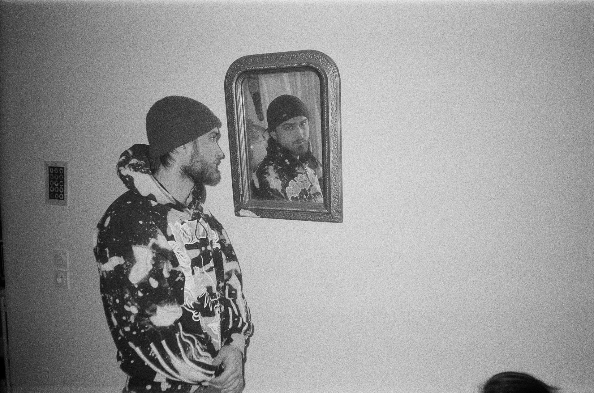 Photographie argentique portrait artiste rap Paris Montreuil Hdante