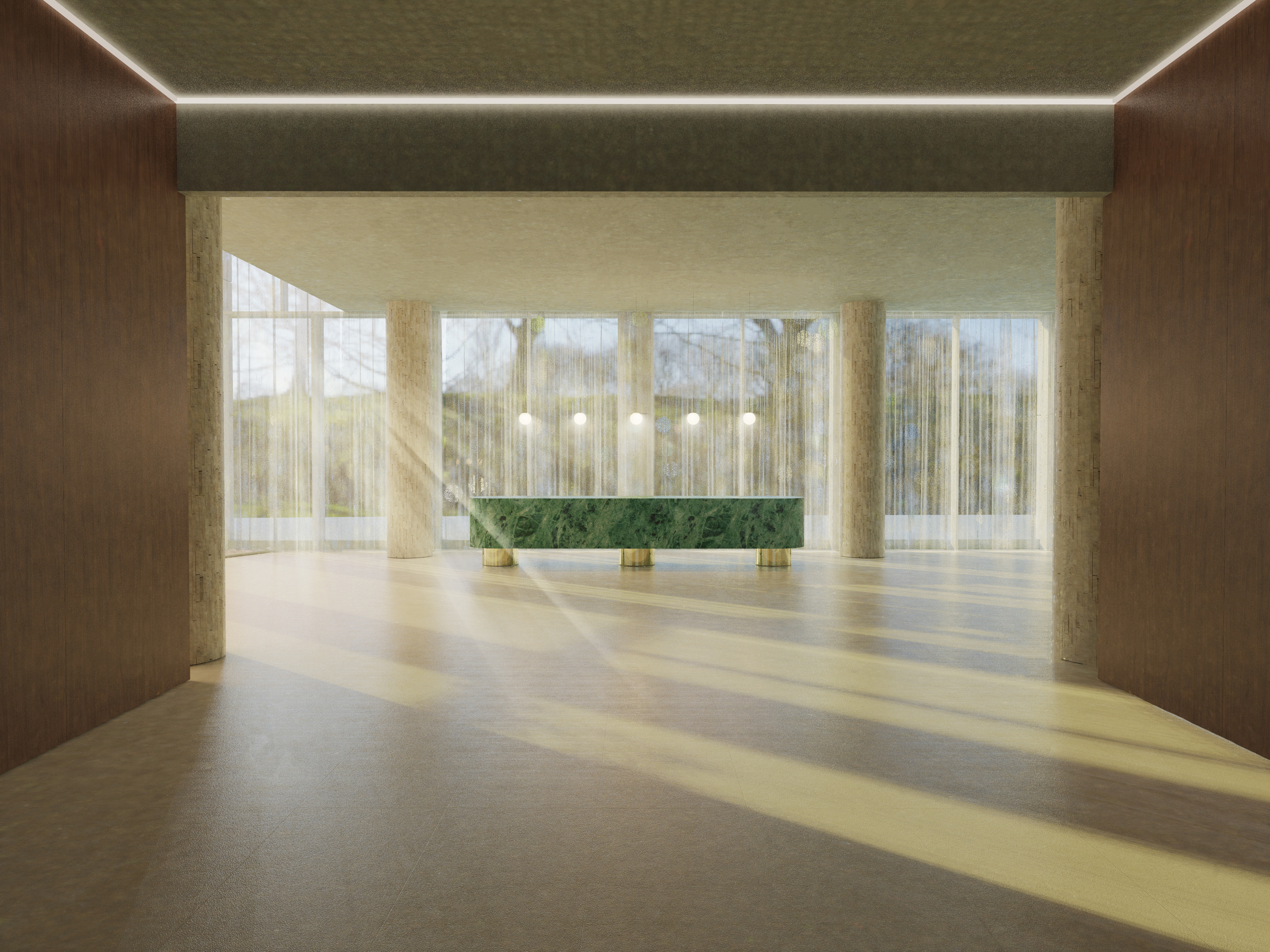 návrh foyer