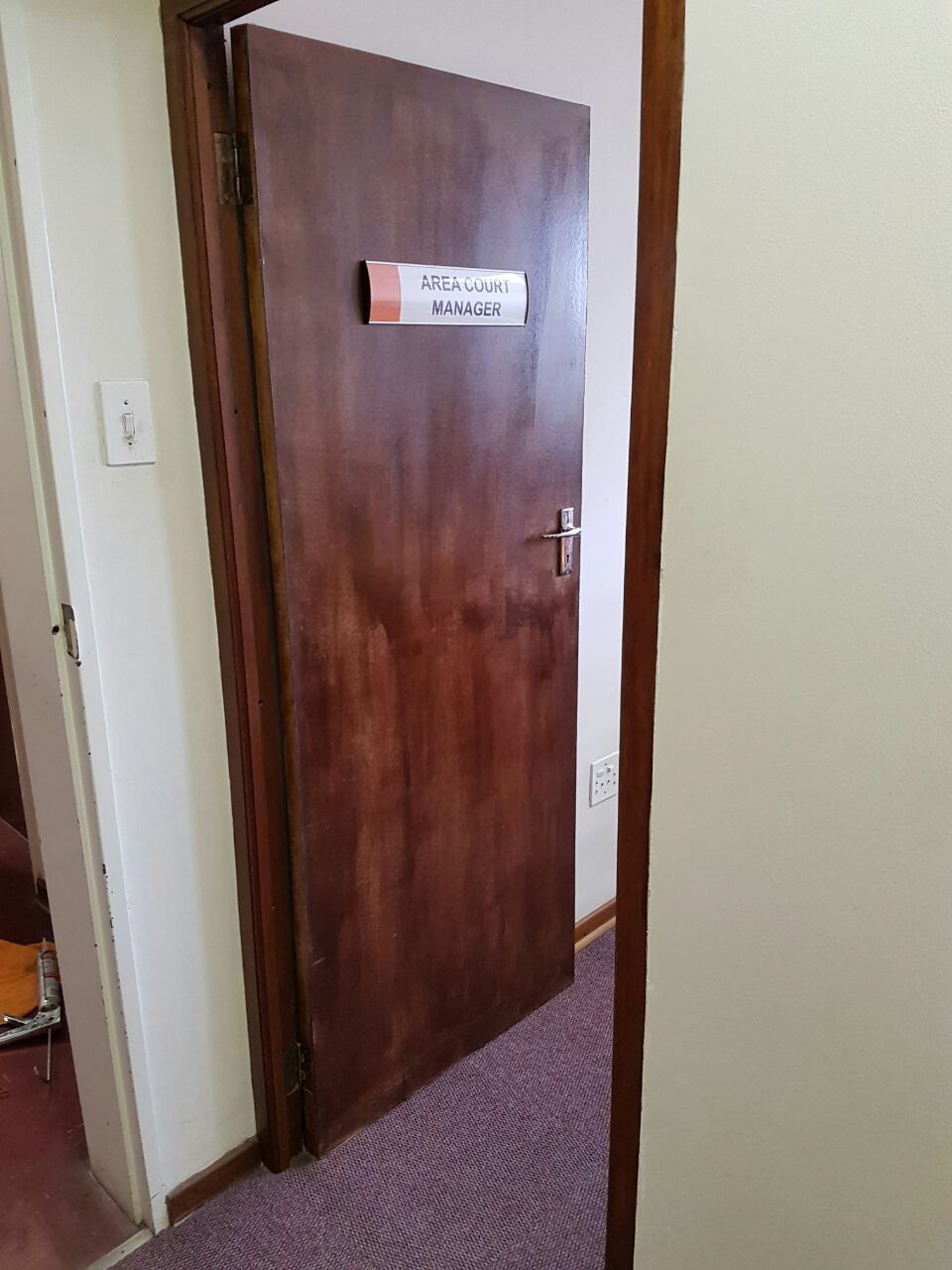 CALEDON MAGISTRATE COURT SIGNAGE