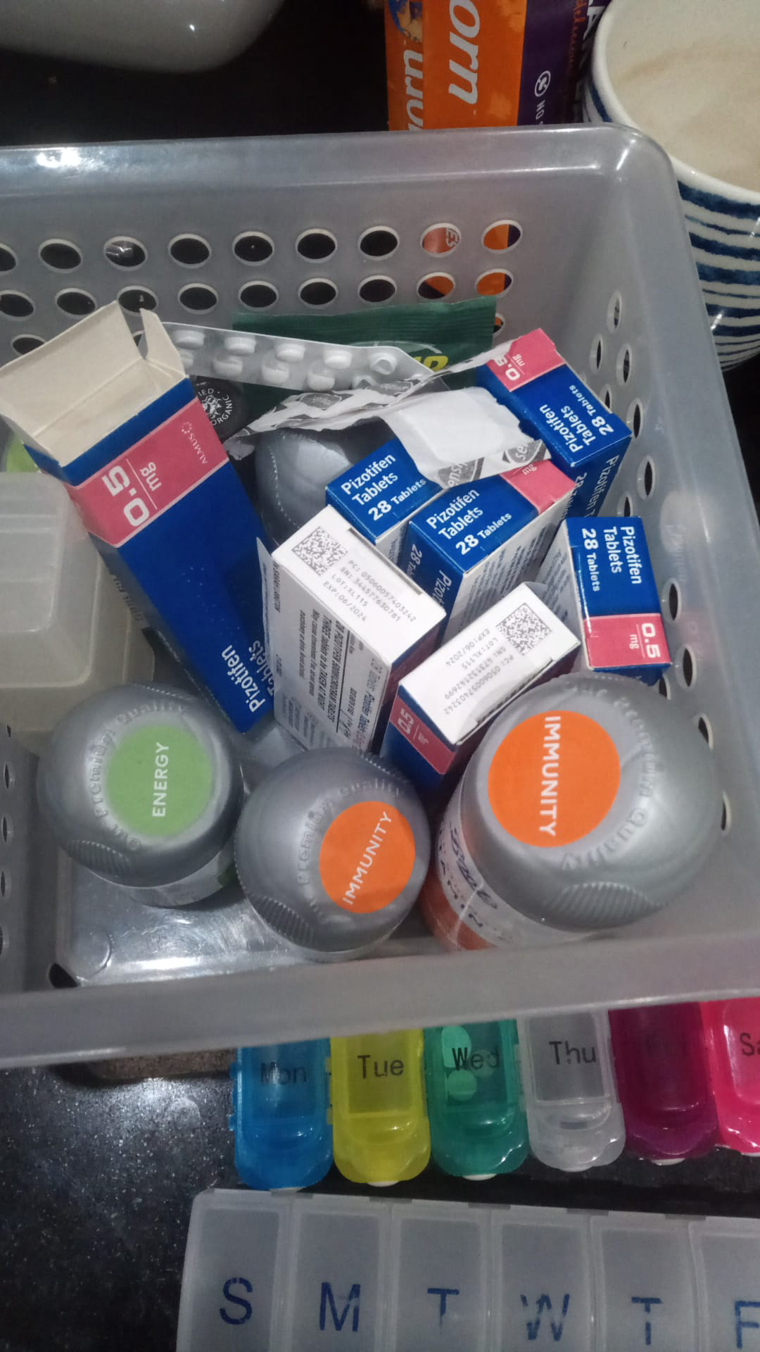 How people organise medication