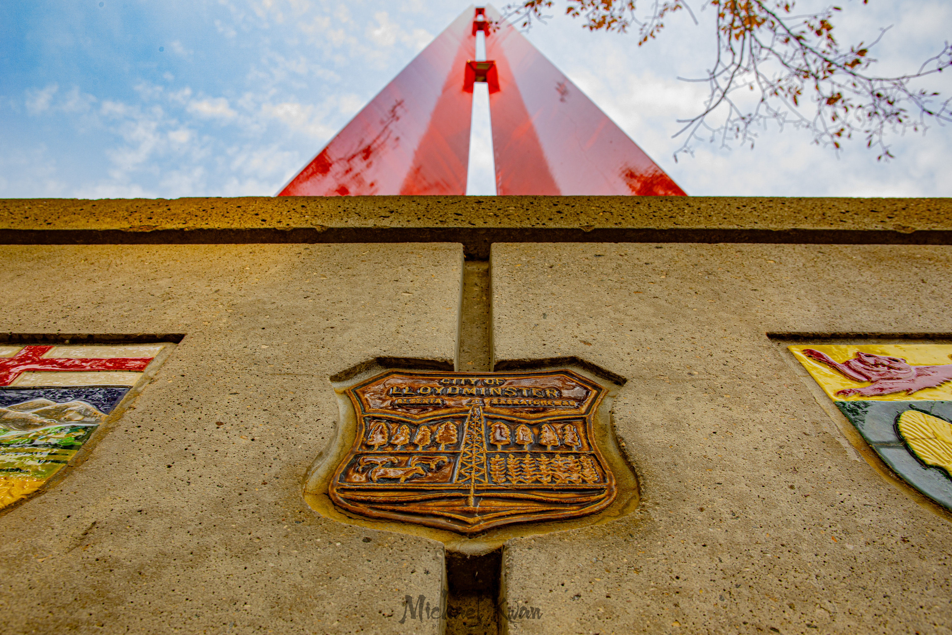 AB-SK Border marker