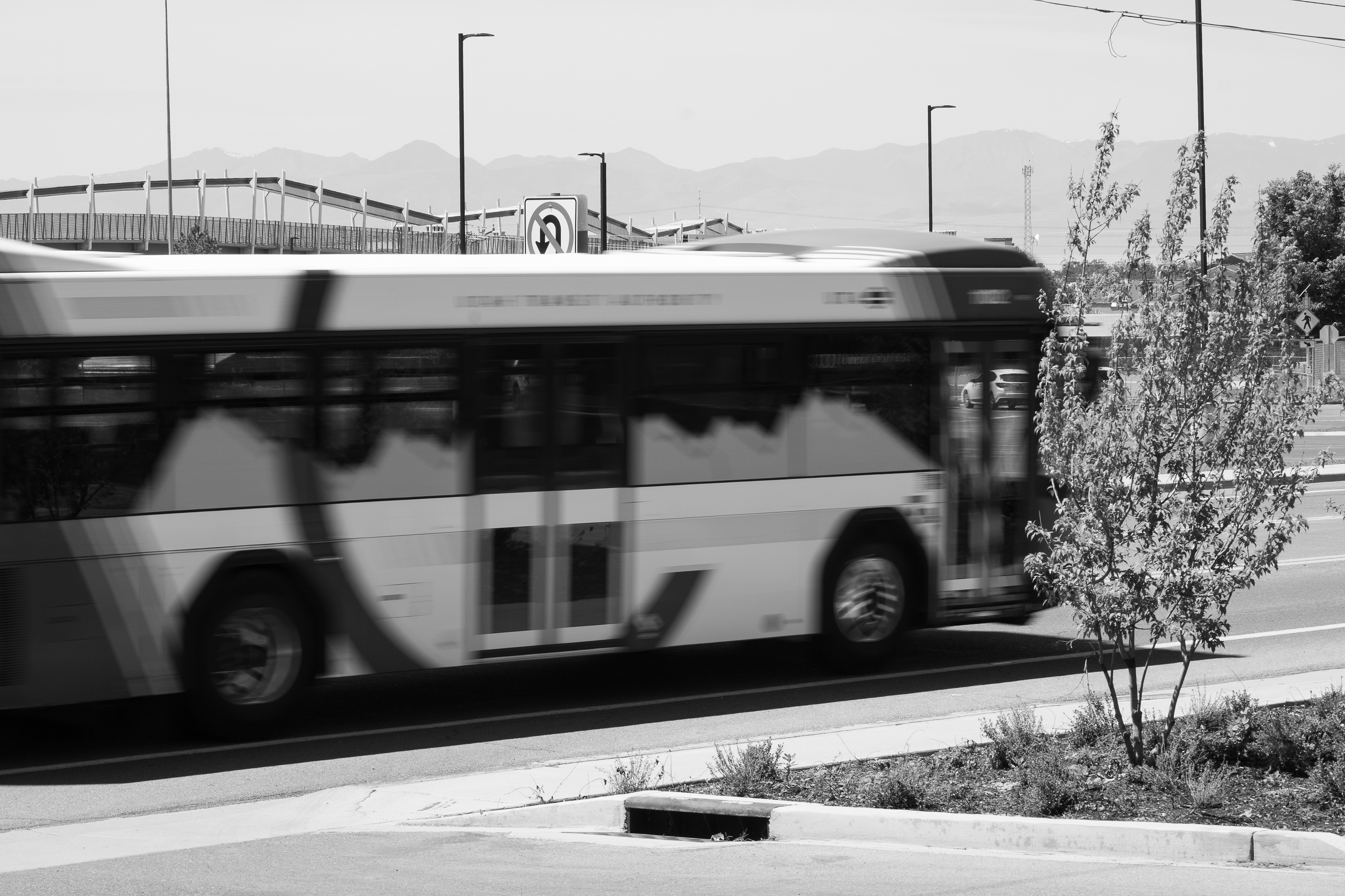 Velocity Vignette: Bus Trails through UVU's Pulse