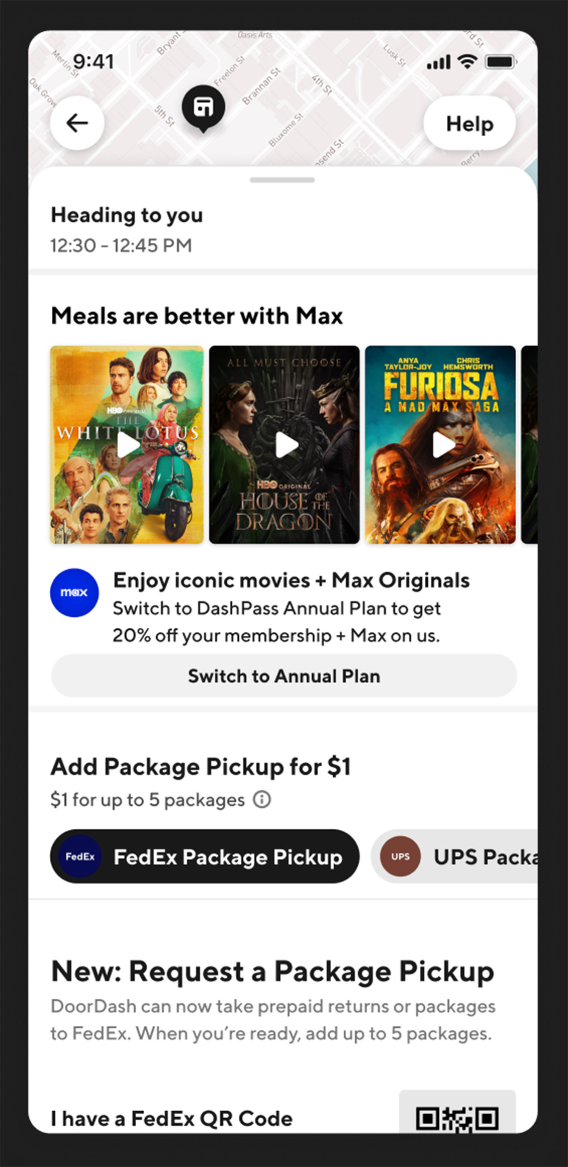 Post Checkout: Free Max Subscription Promo