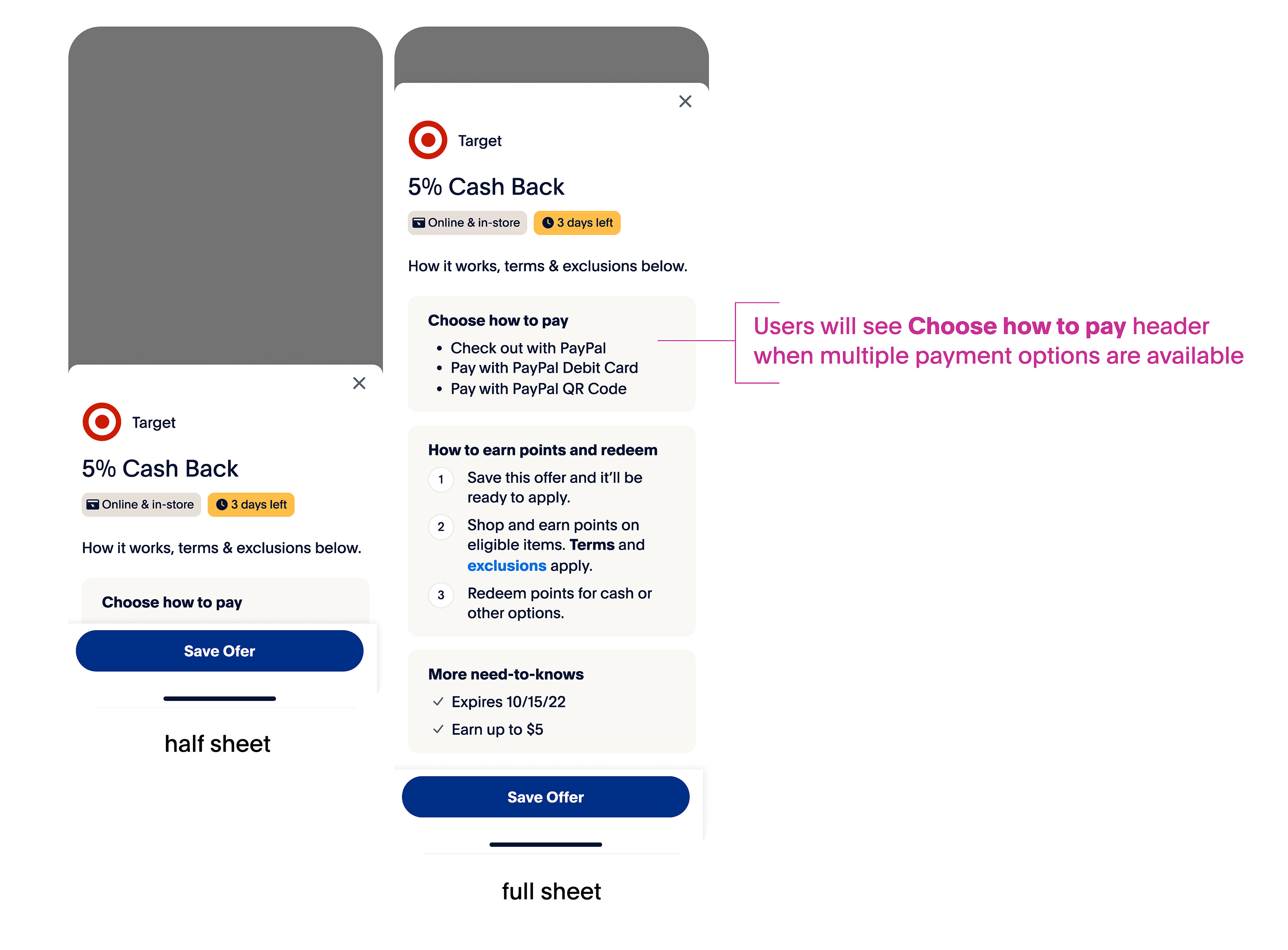 Store: Multiple Payment Options Available