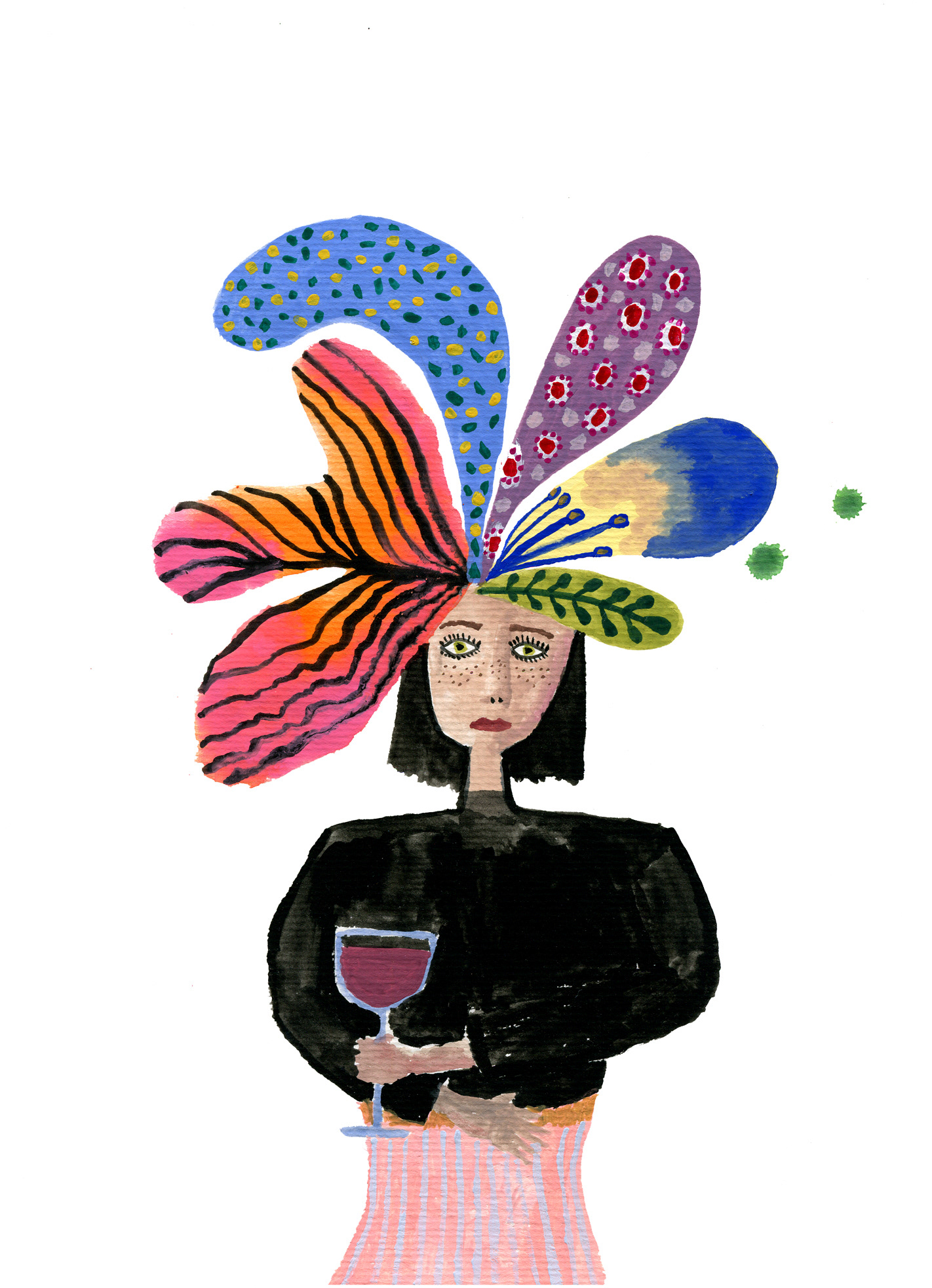 "Mujer Floral"