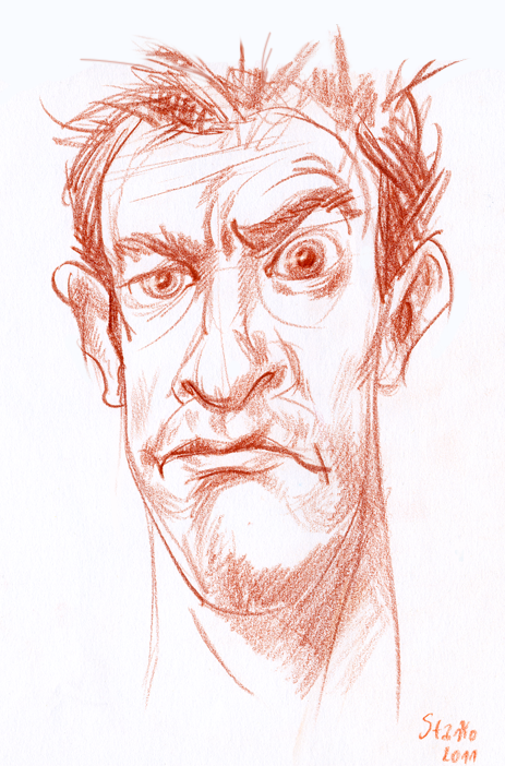 Peter in red