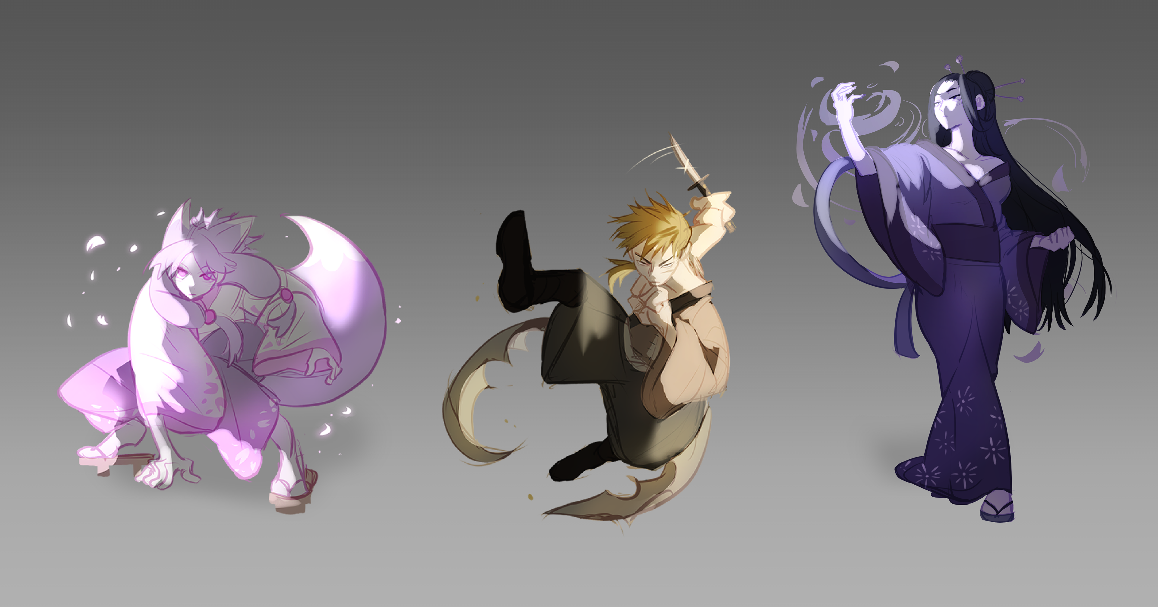 Renders: Hanae, Genki and Yuna