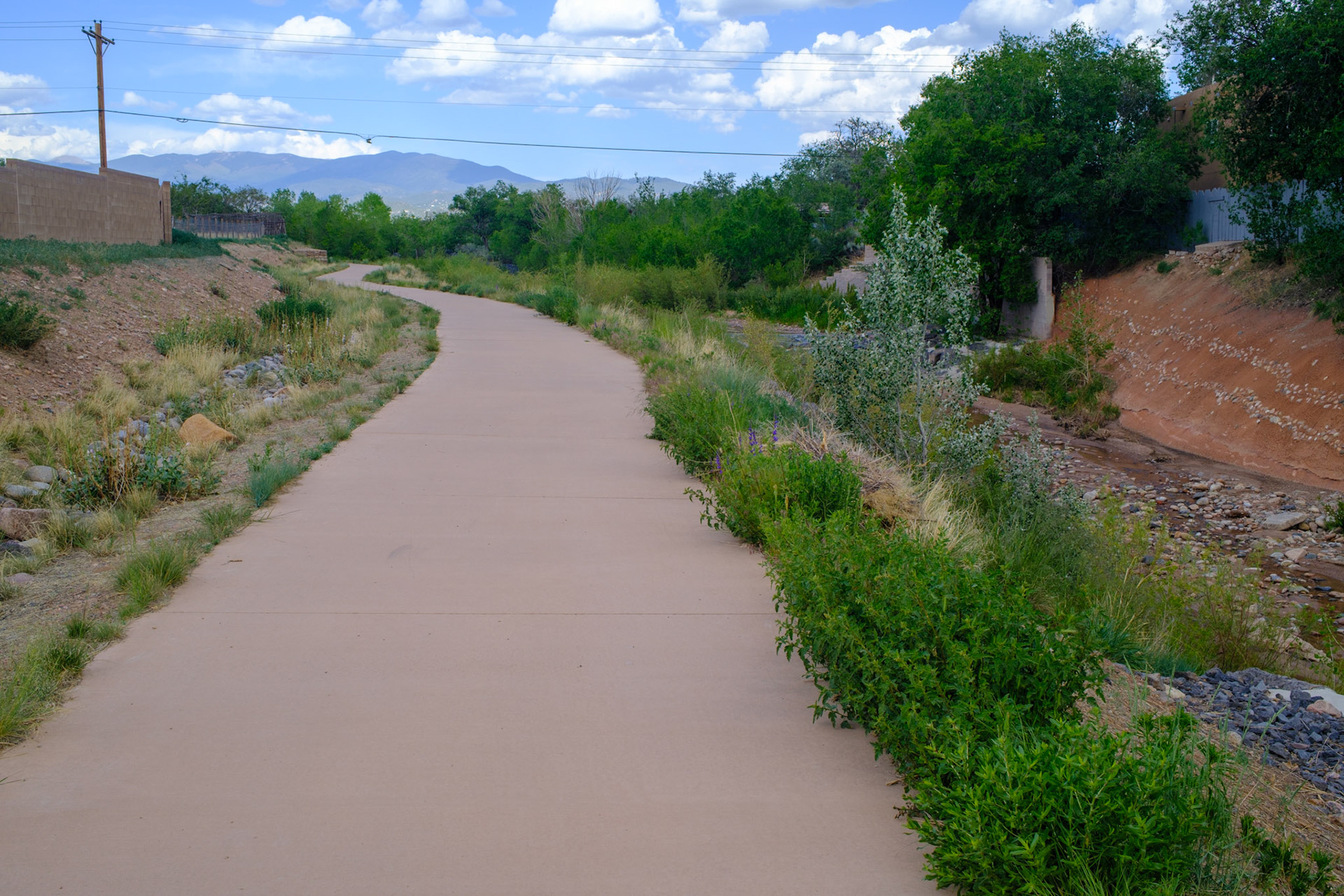 Went running on this trail