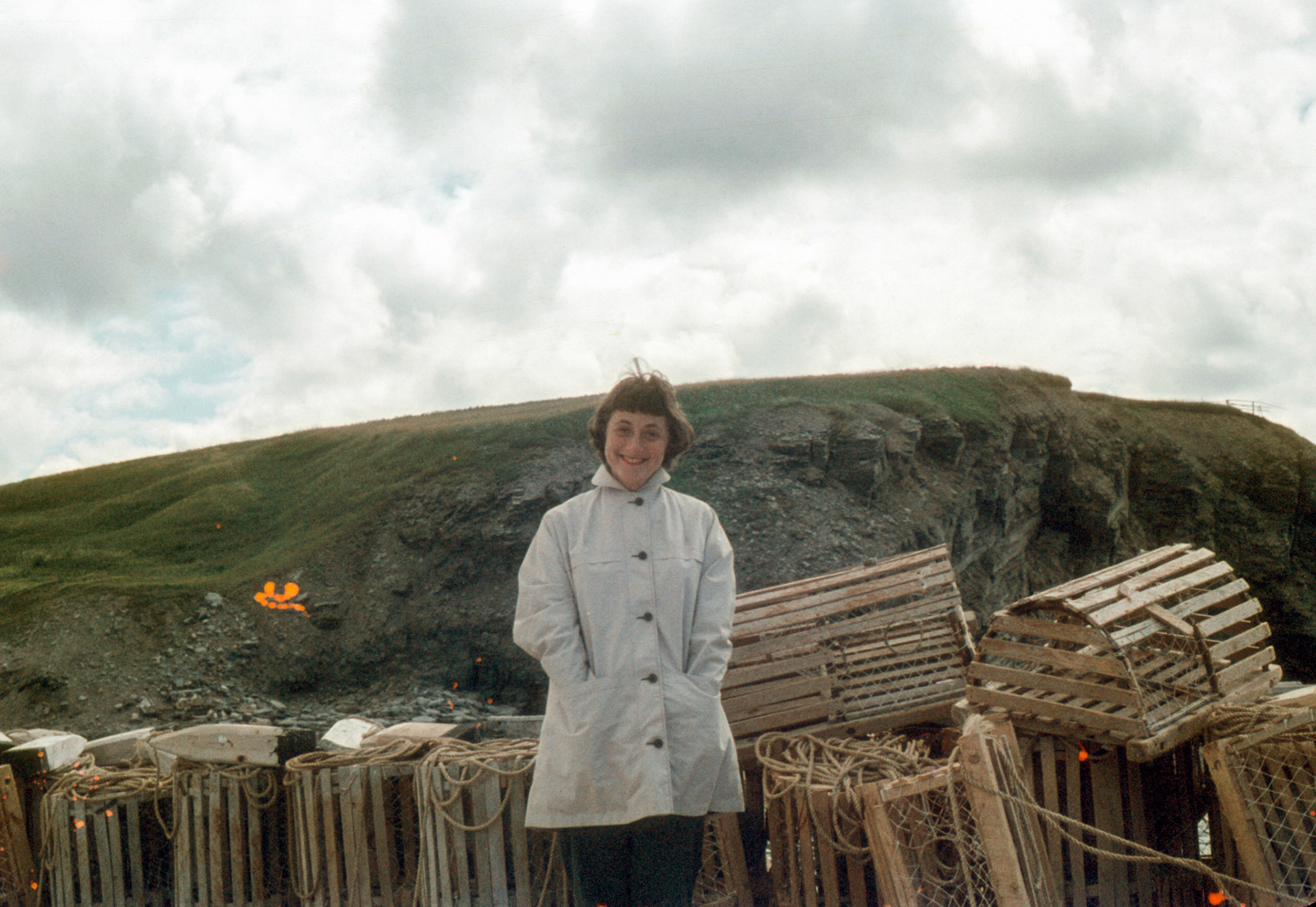 Honeymoon. Nova Scotia.1956