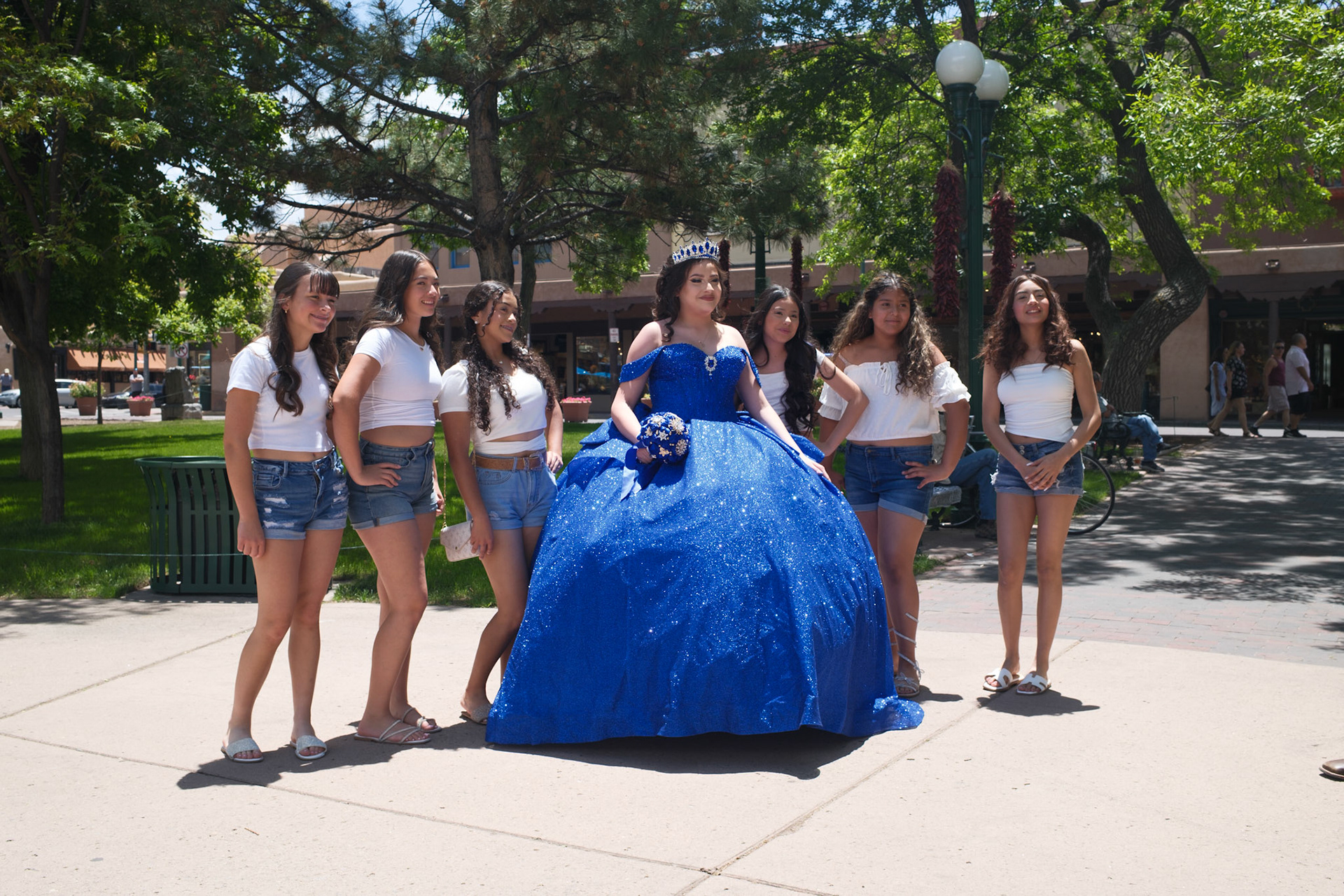 A Quinceañera, Santa Fe Plaza