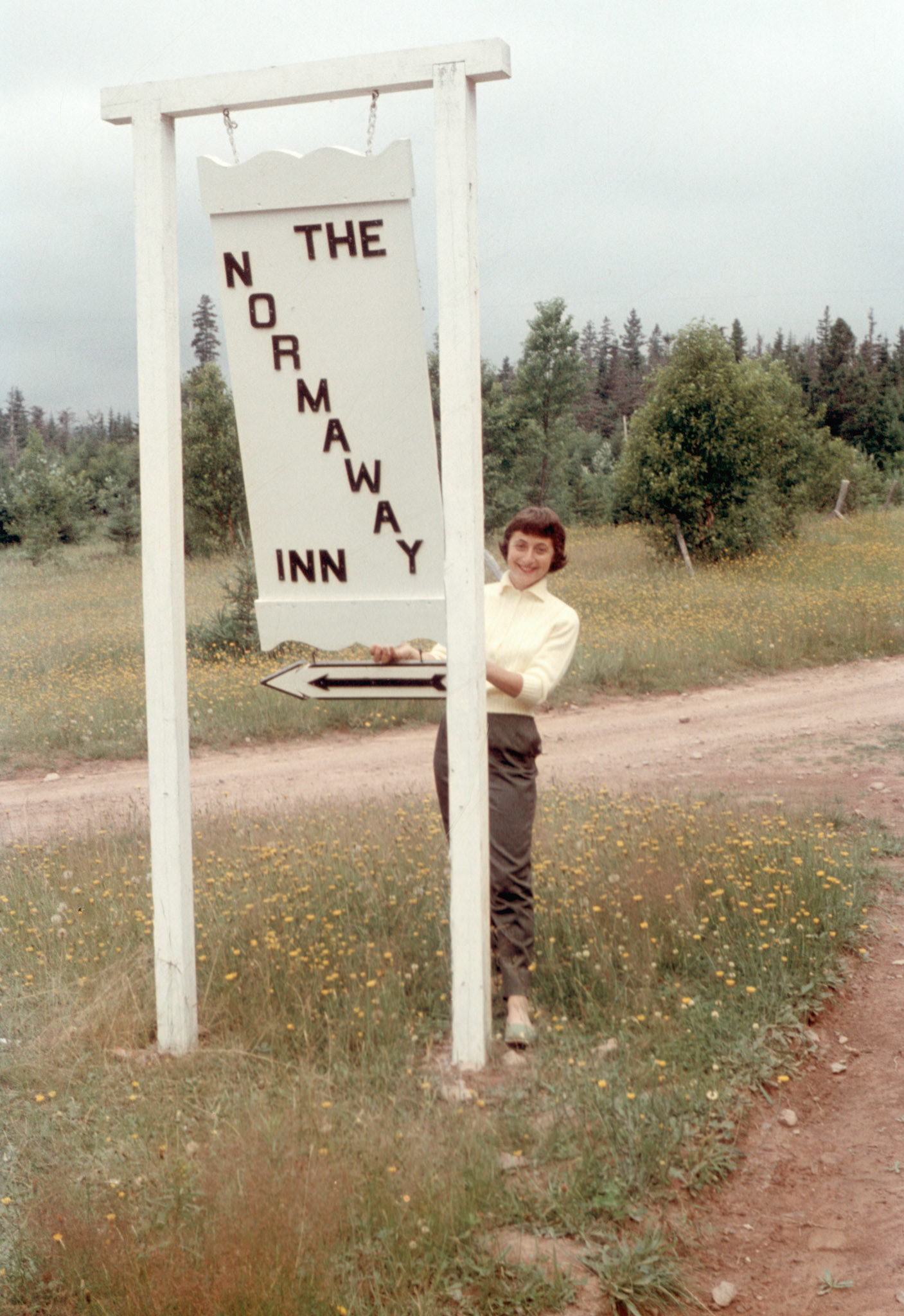 Honeymoon. Nova Scotia.1956