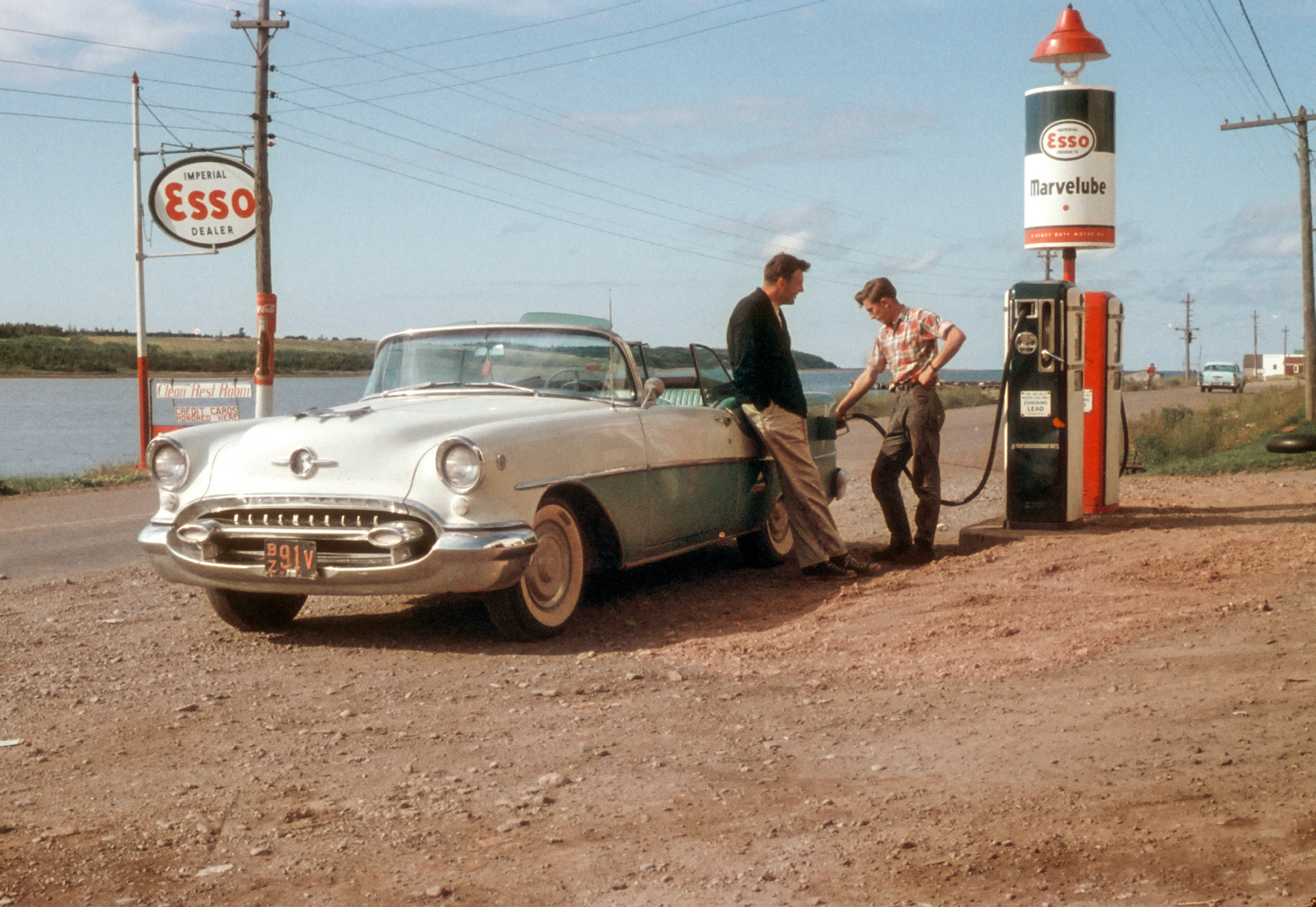Honeymoon. Nova Scotia.1956