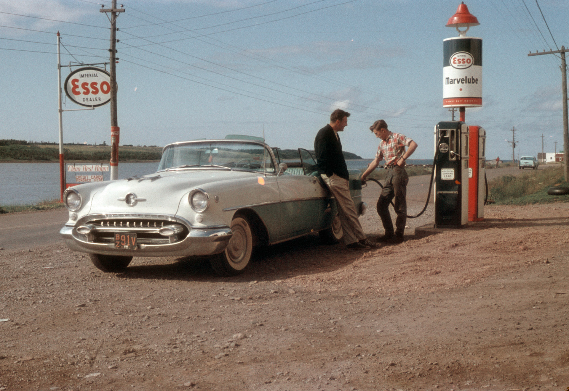Honeymoon. Nova Scotia.1956