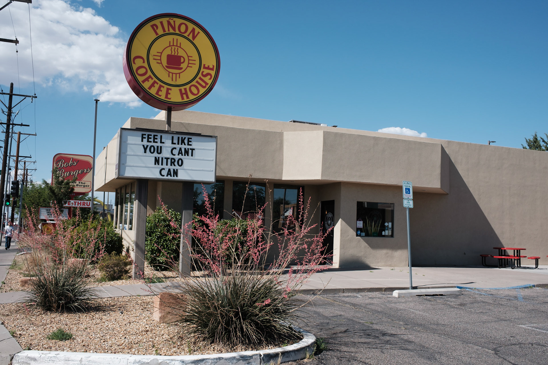 Albuquerque,  on the way back from gardens.