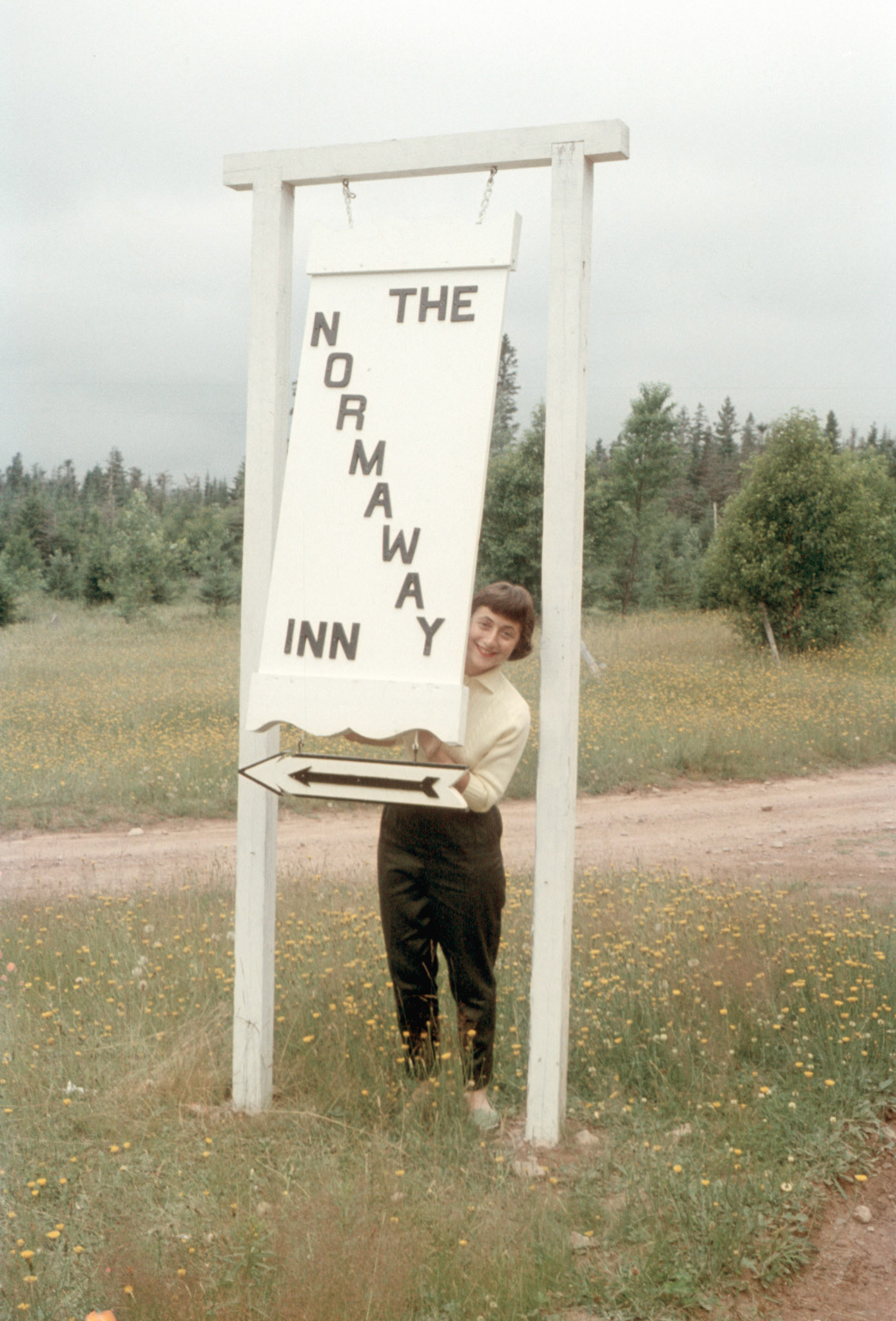 Honeymoon. Nova Scotia.1956