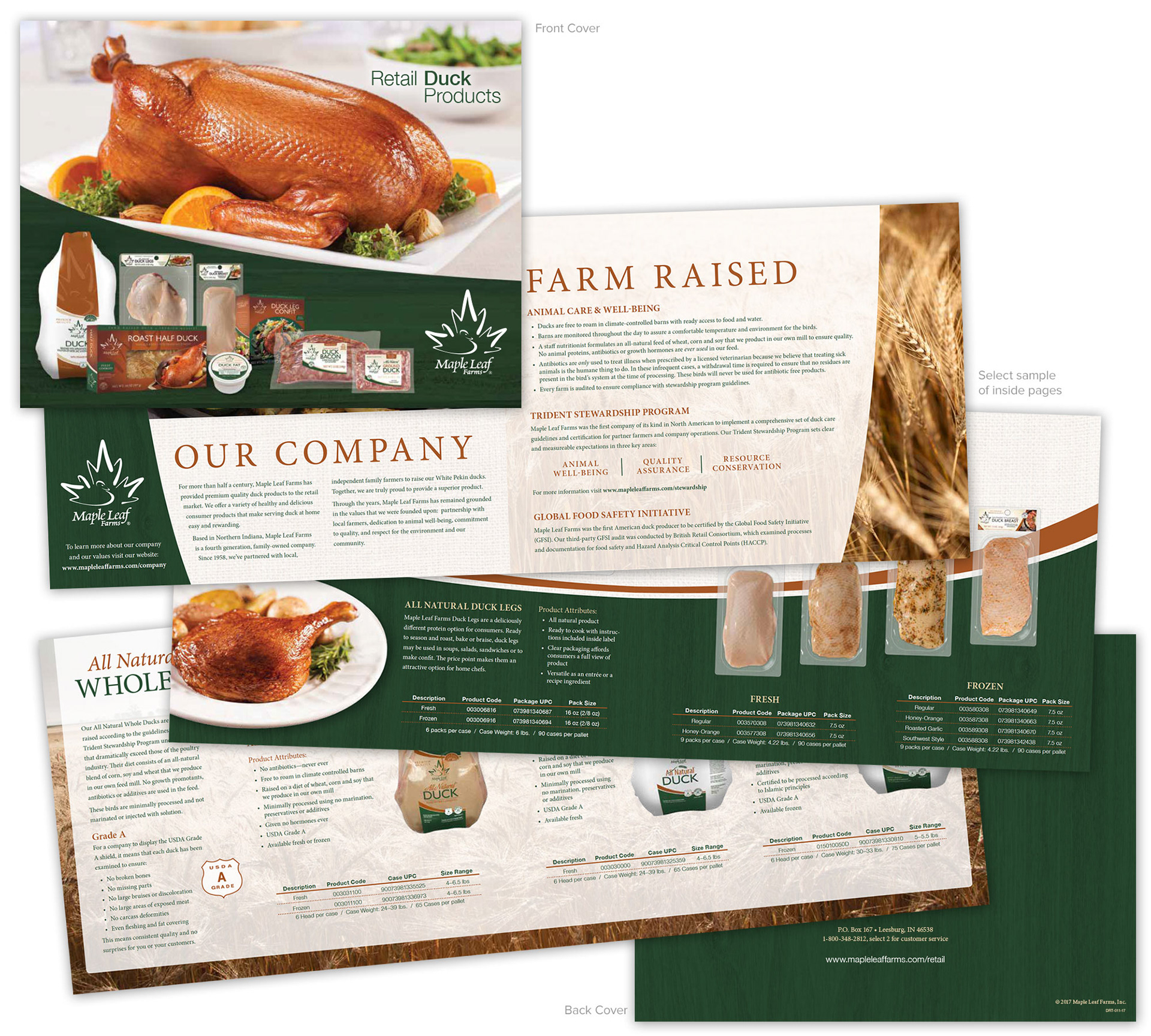 Booklet Design - Retail Duck Products