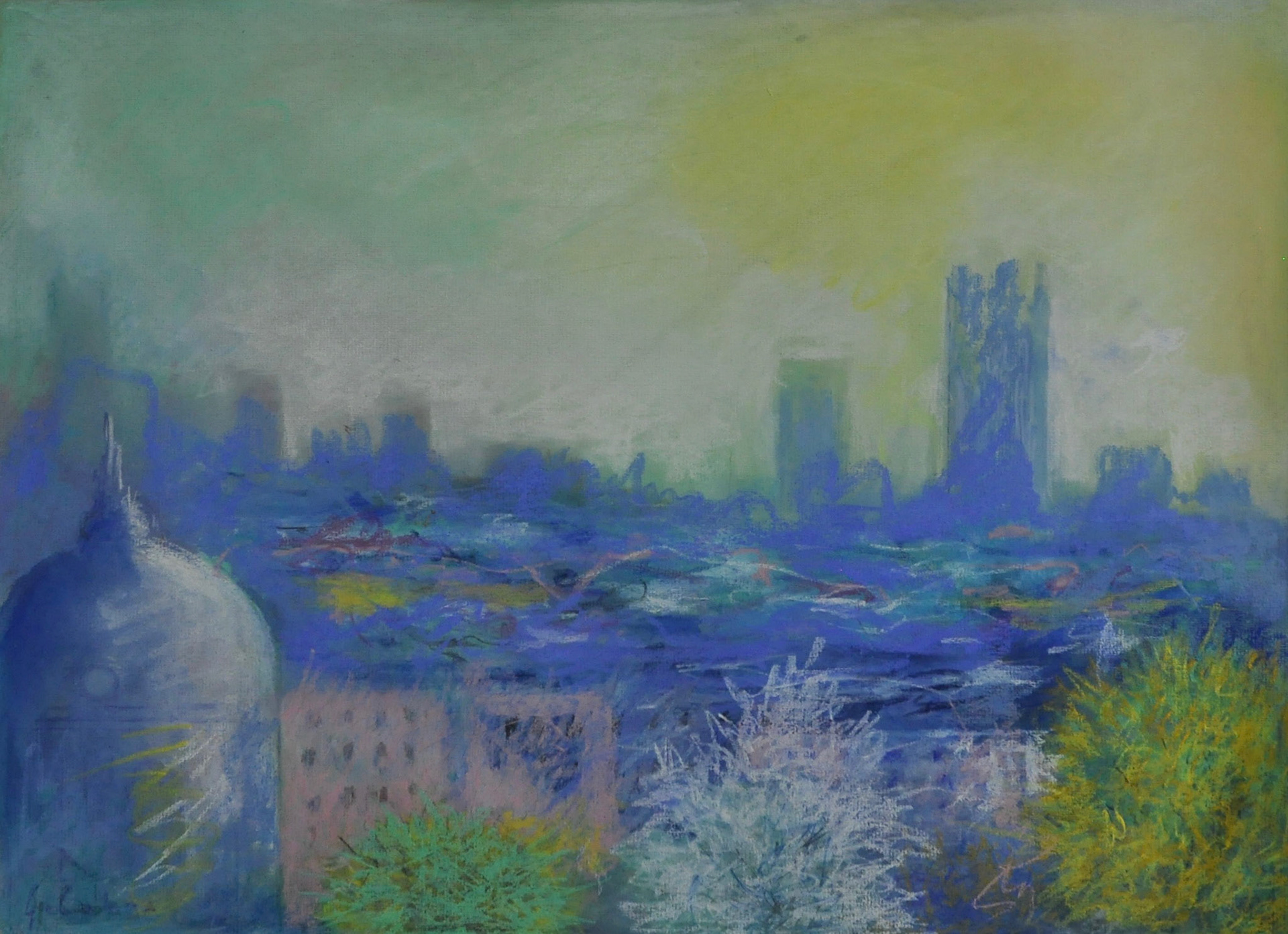 pastel/ 2019 / 38,5X53,5 cm