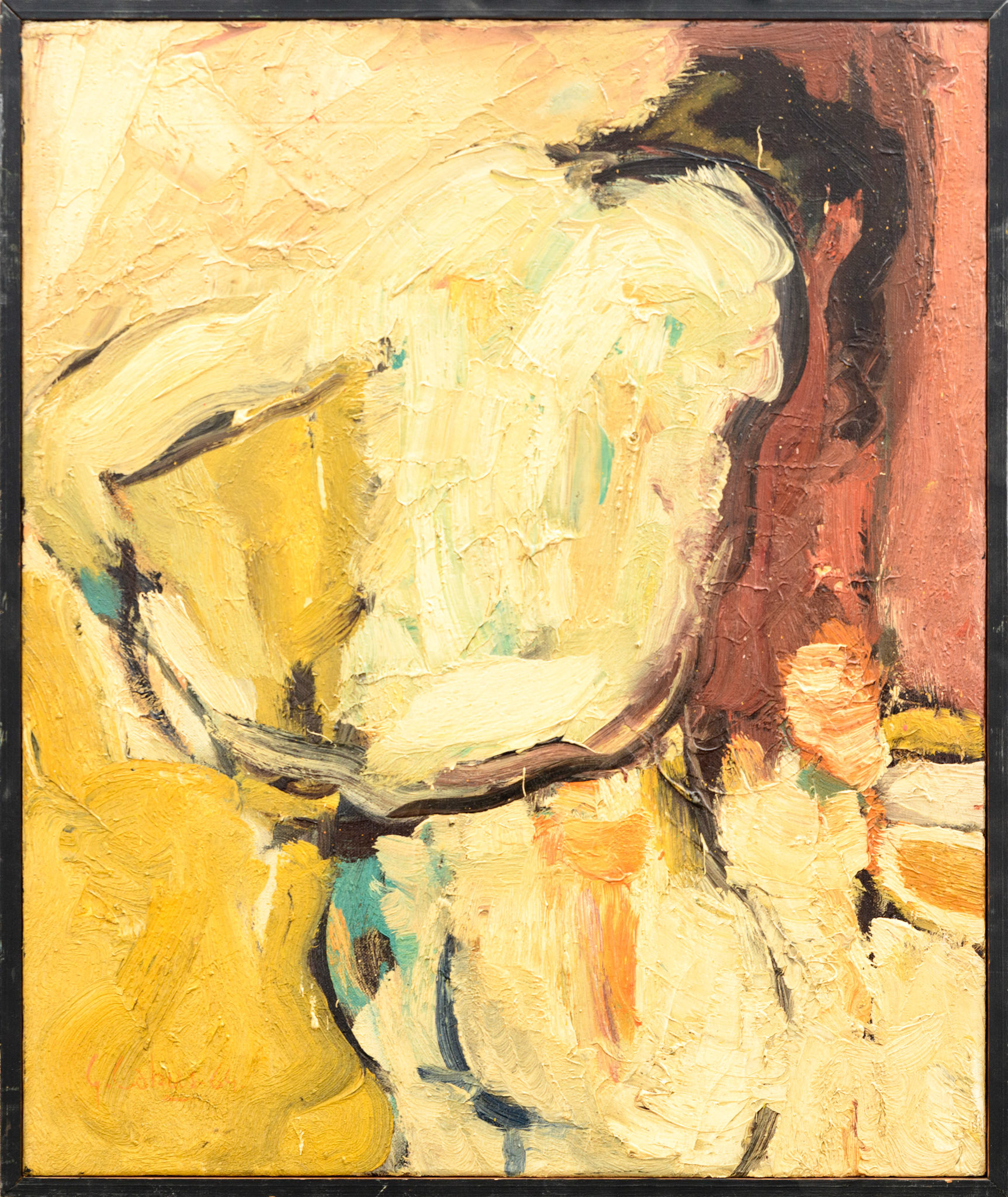 L’ENCHAINEE, série streep tease - 10 fig - 55x46 - 1964.