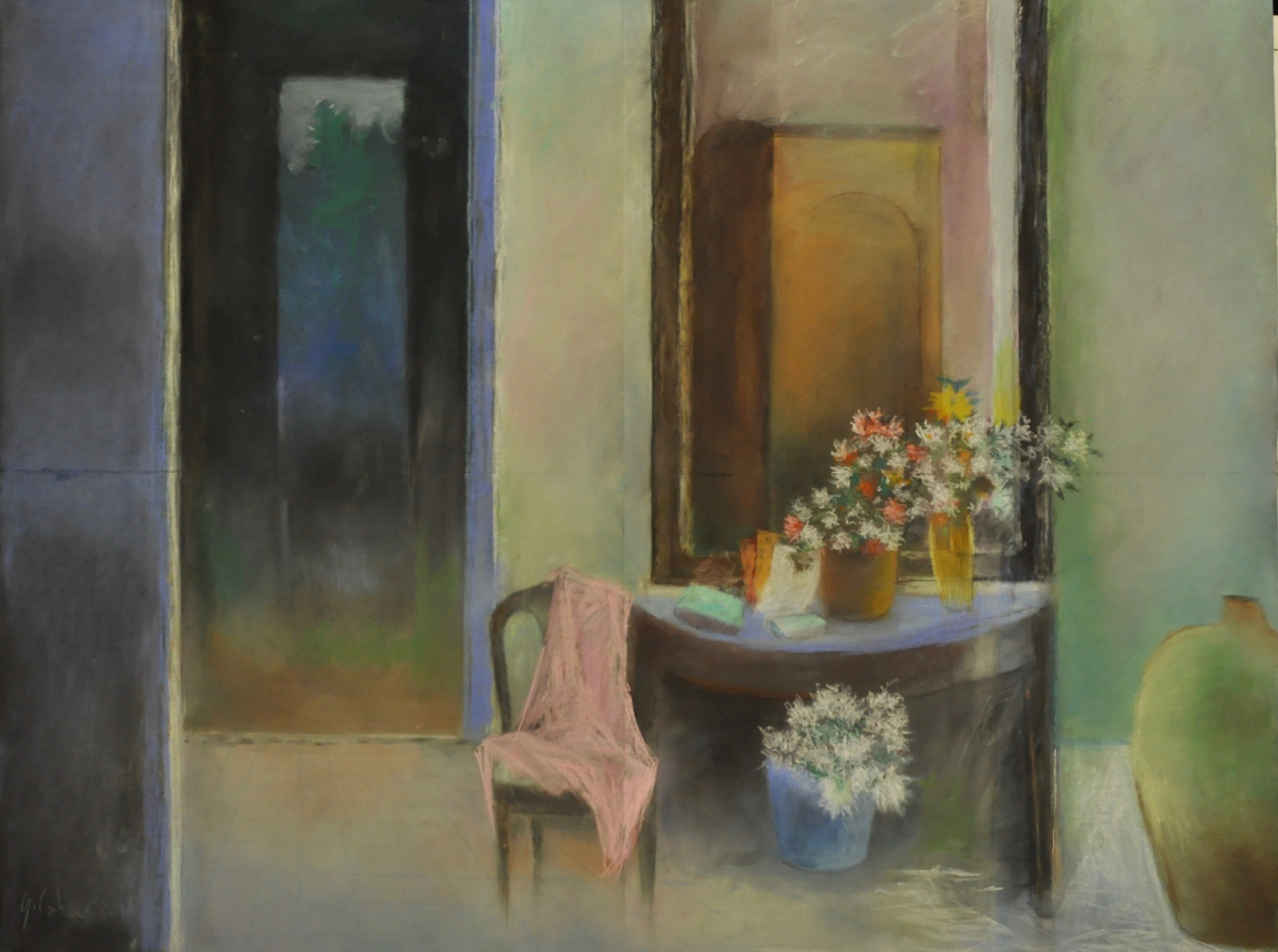 pastel / 2018 / 1mX1m30