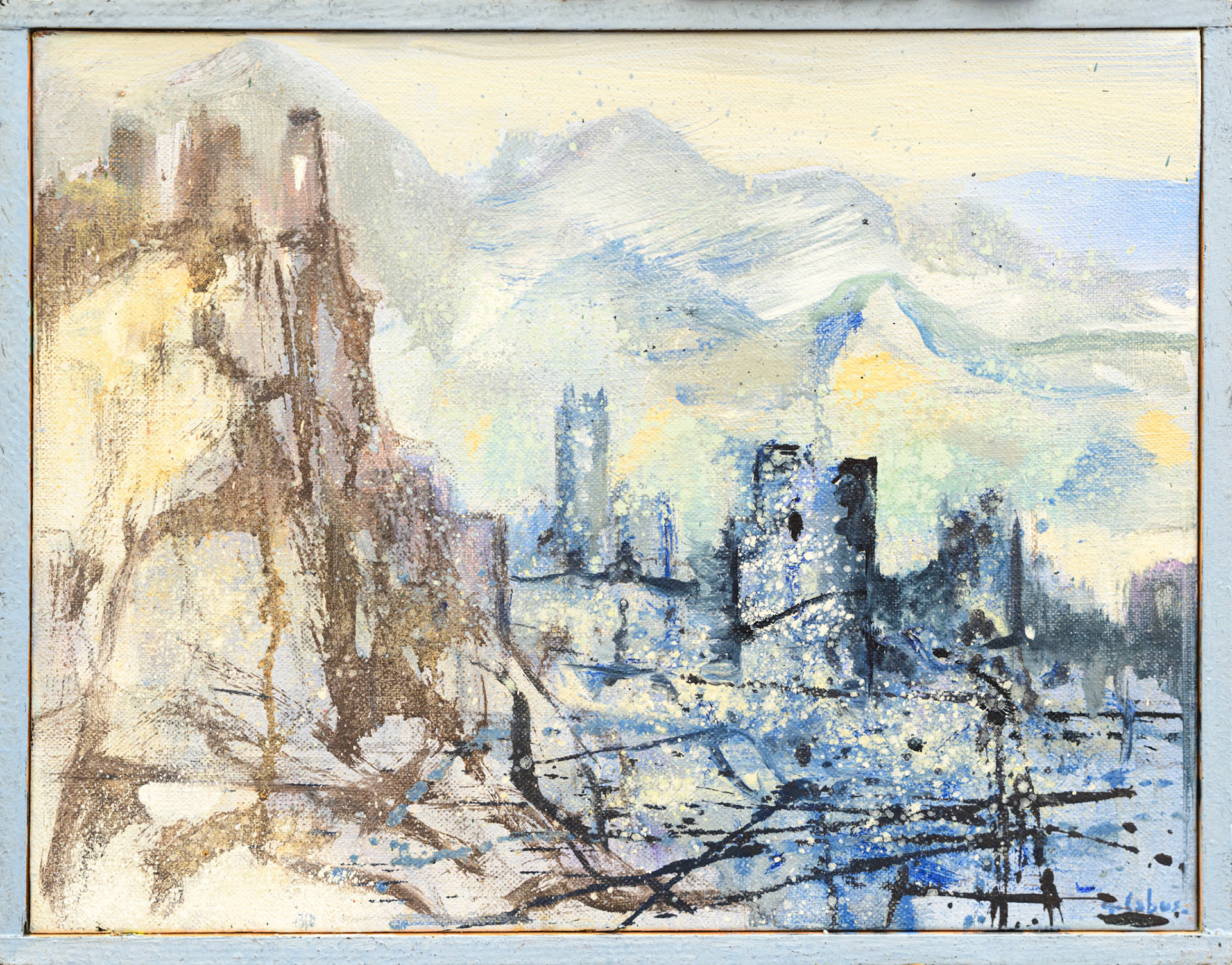 VALLONS ET CHATEAUX - 5 fig - 35x27 - 1984