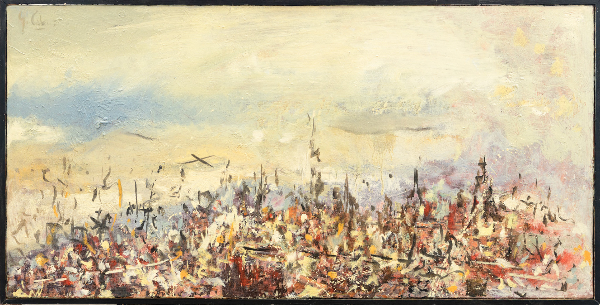 BATAILLE, 30 points - 100x50 - 1970