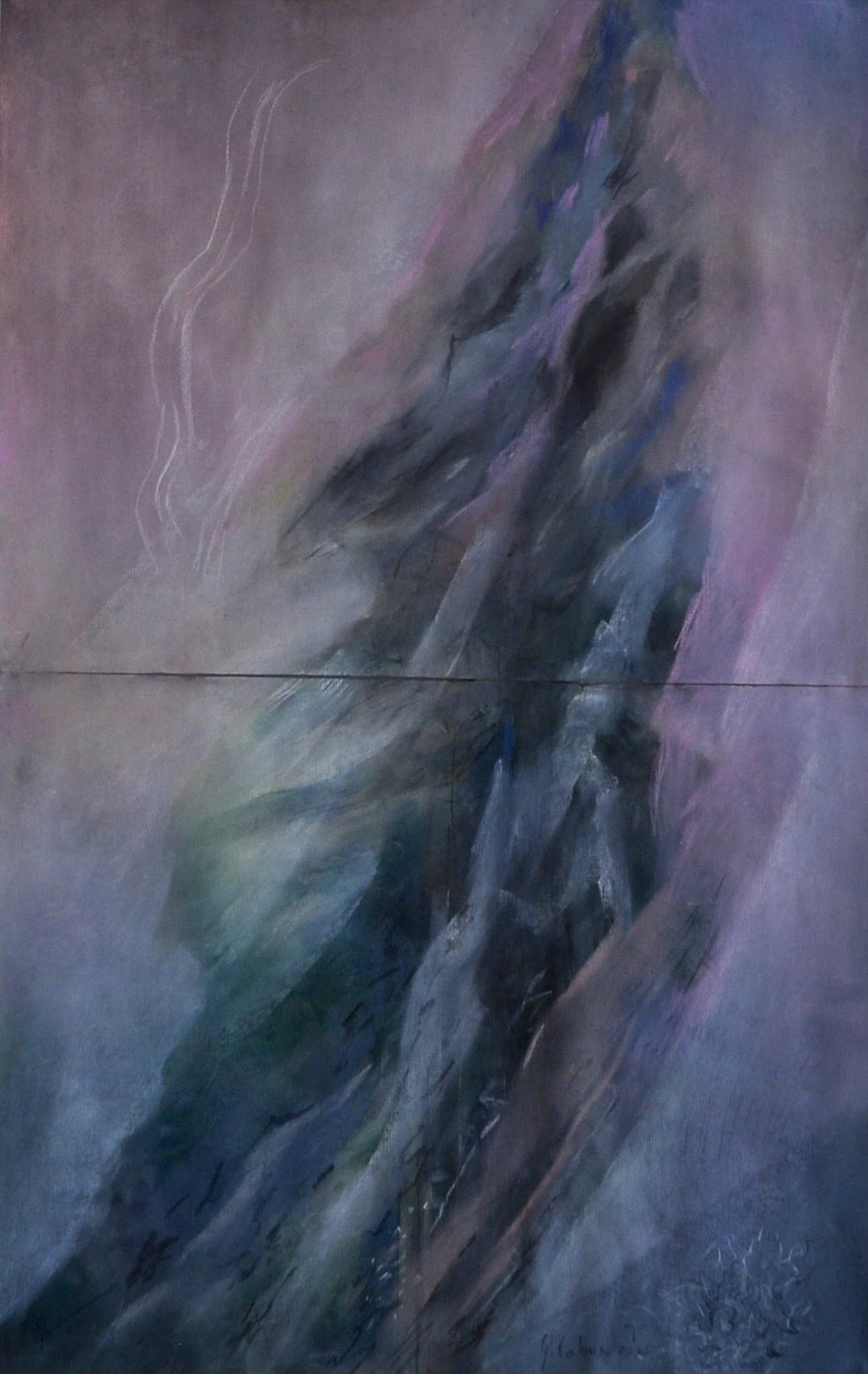 Tropiques-Pastel-2015-0,65x1m-Envol-