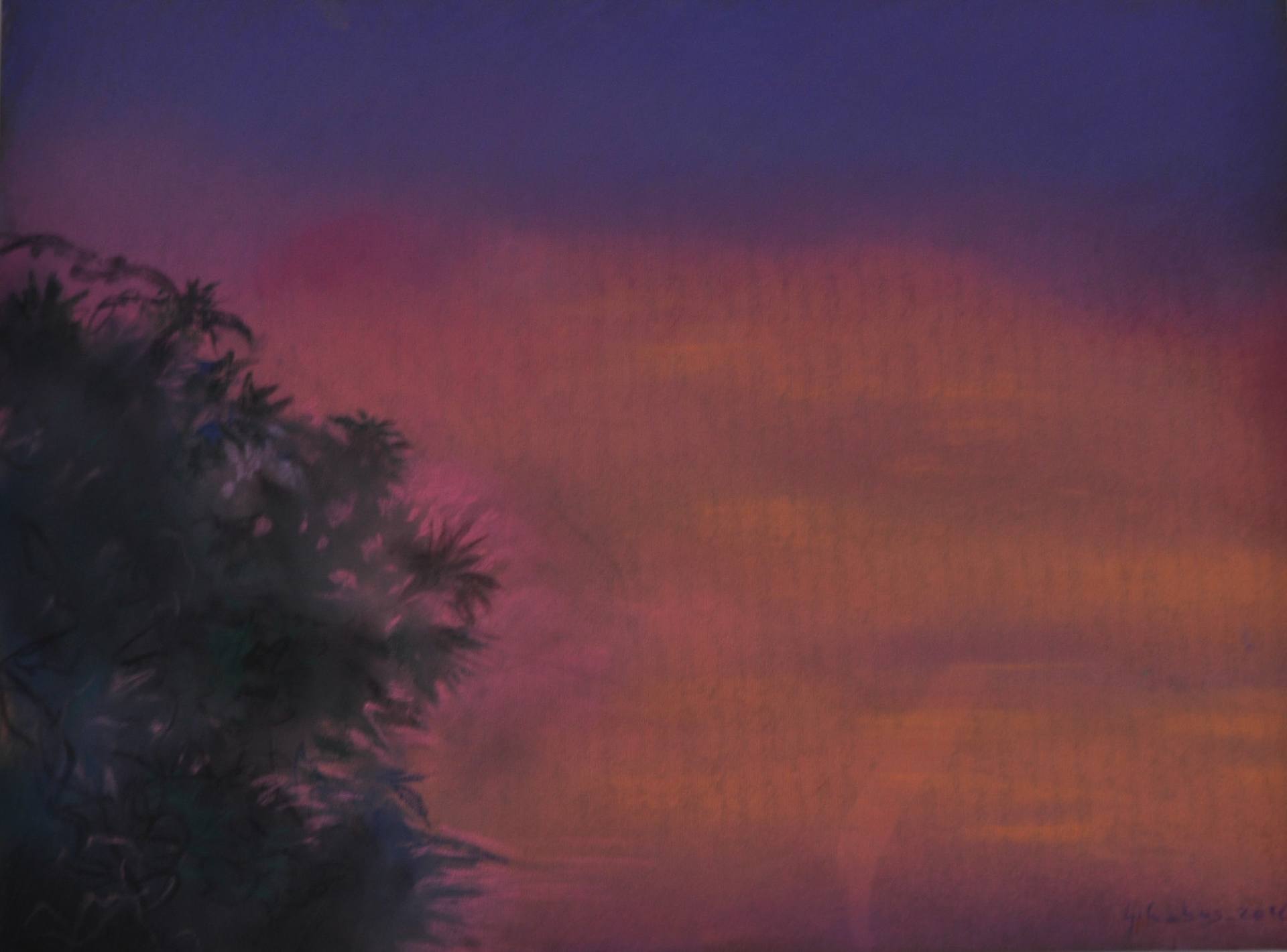 Tropiques-pastel-0,50X0,65cms-mode M.