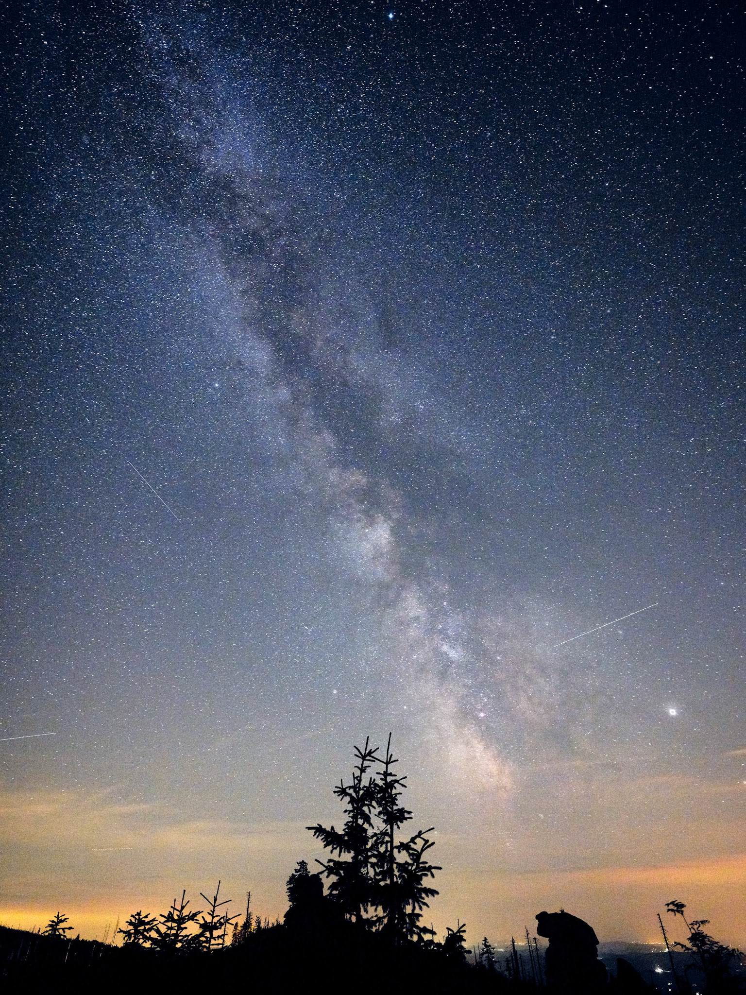 Milchstraße am Dreisesselberg