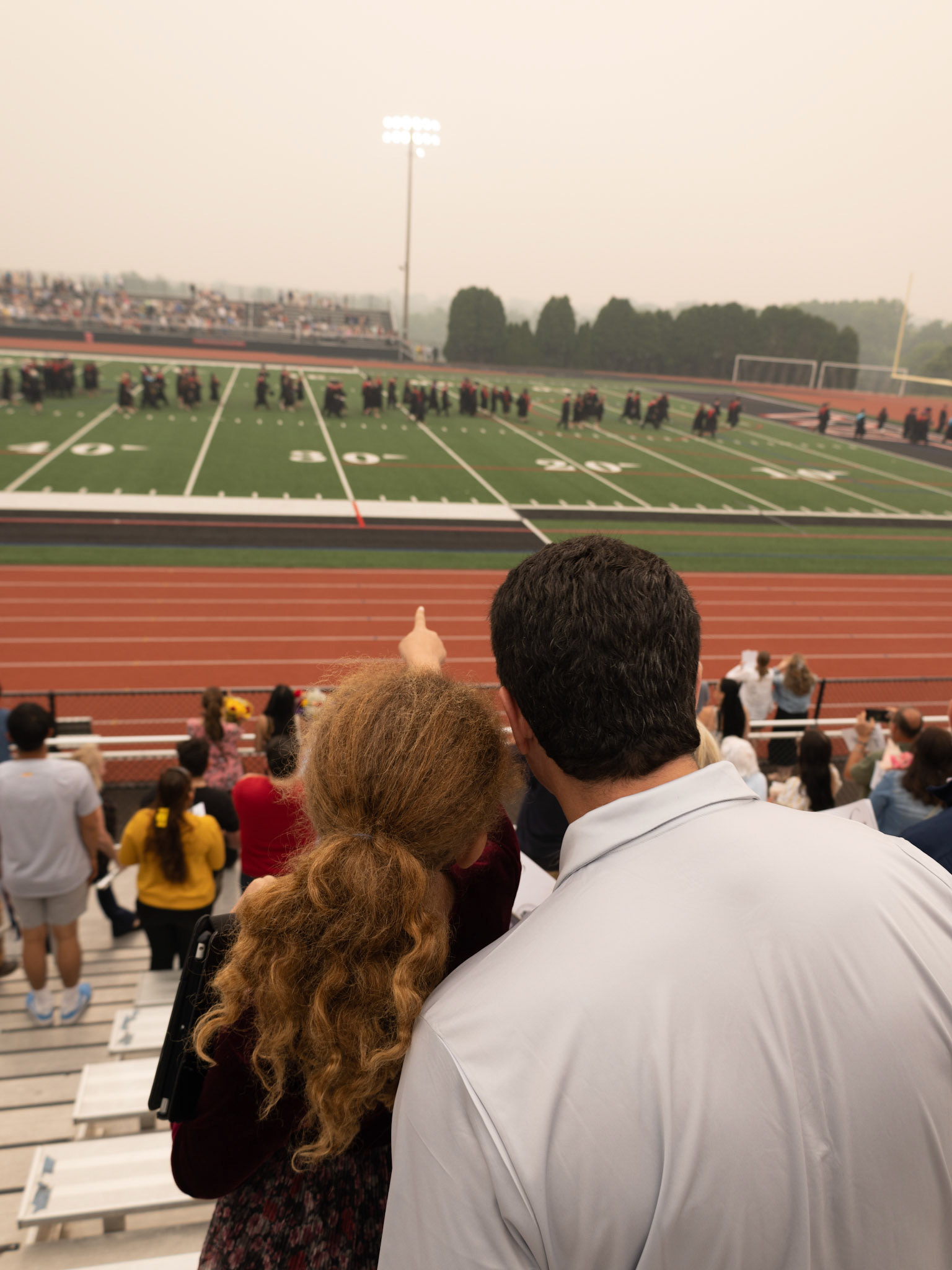 Canadian wildfires made for a hazy graduation for WTHS Class of 2023