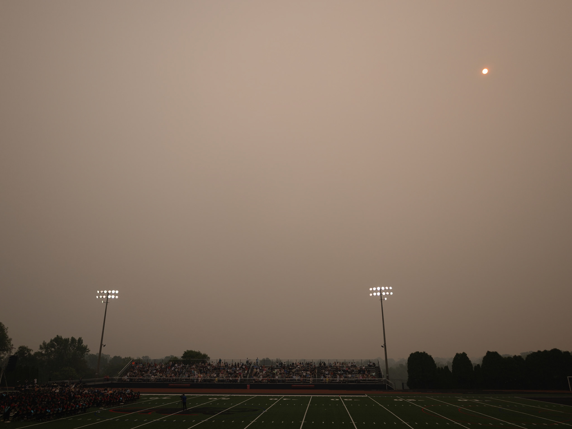 Canadian wildfires made for a hazy graduation for WTHS Class of 2023