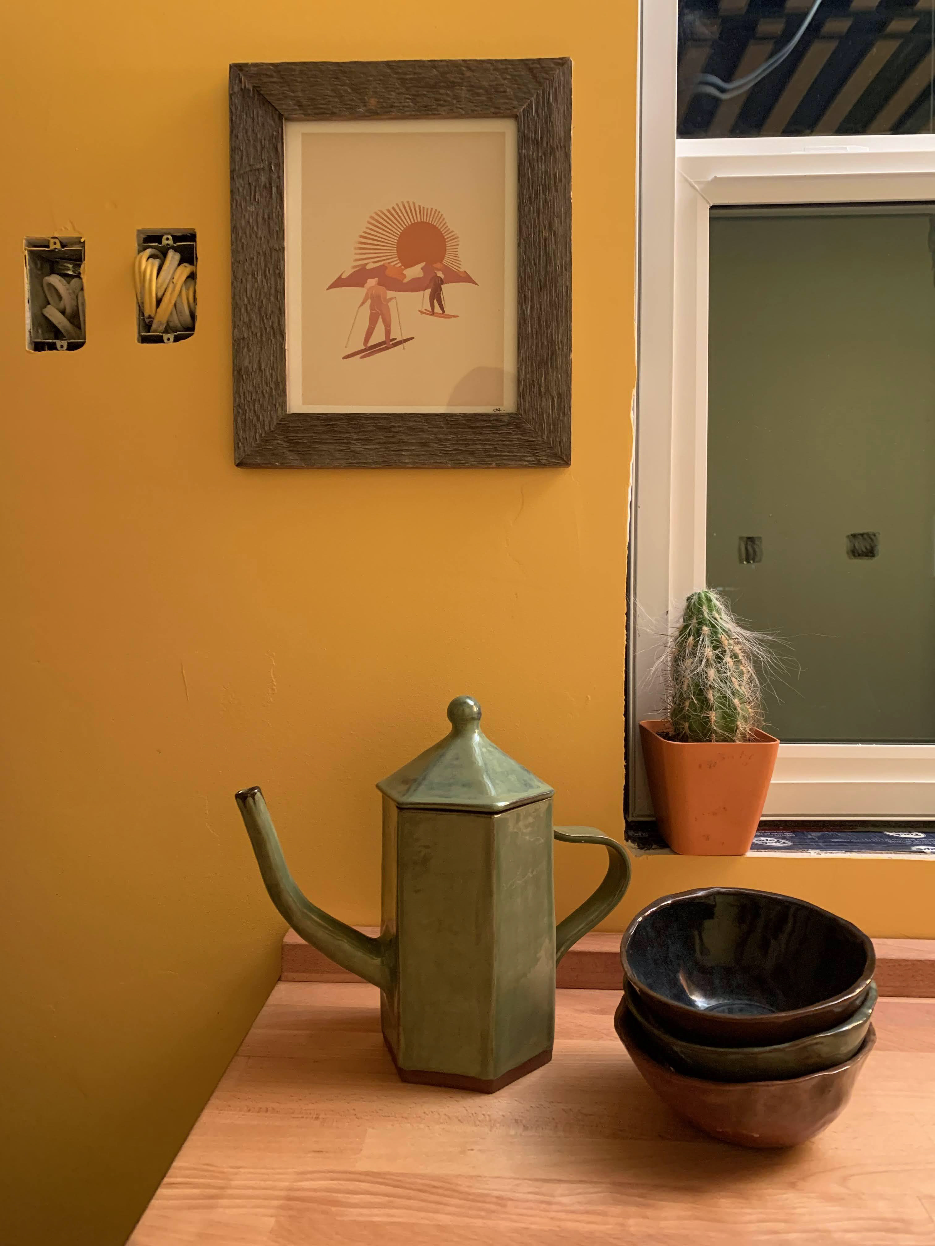Handmade dishes for a handmade home.