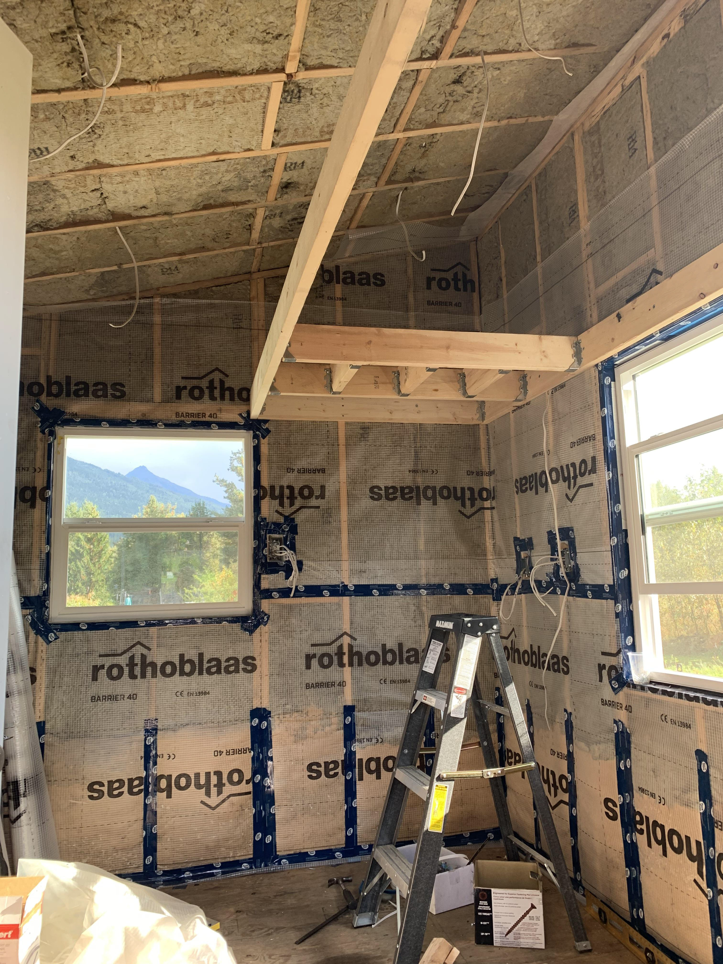 Beginnings of a loft