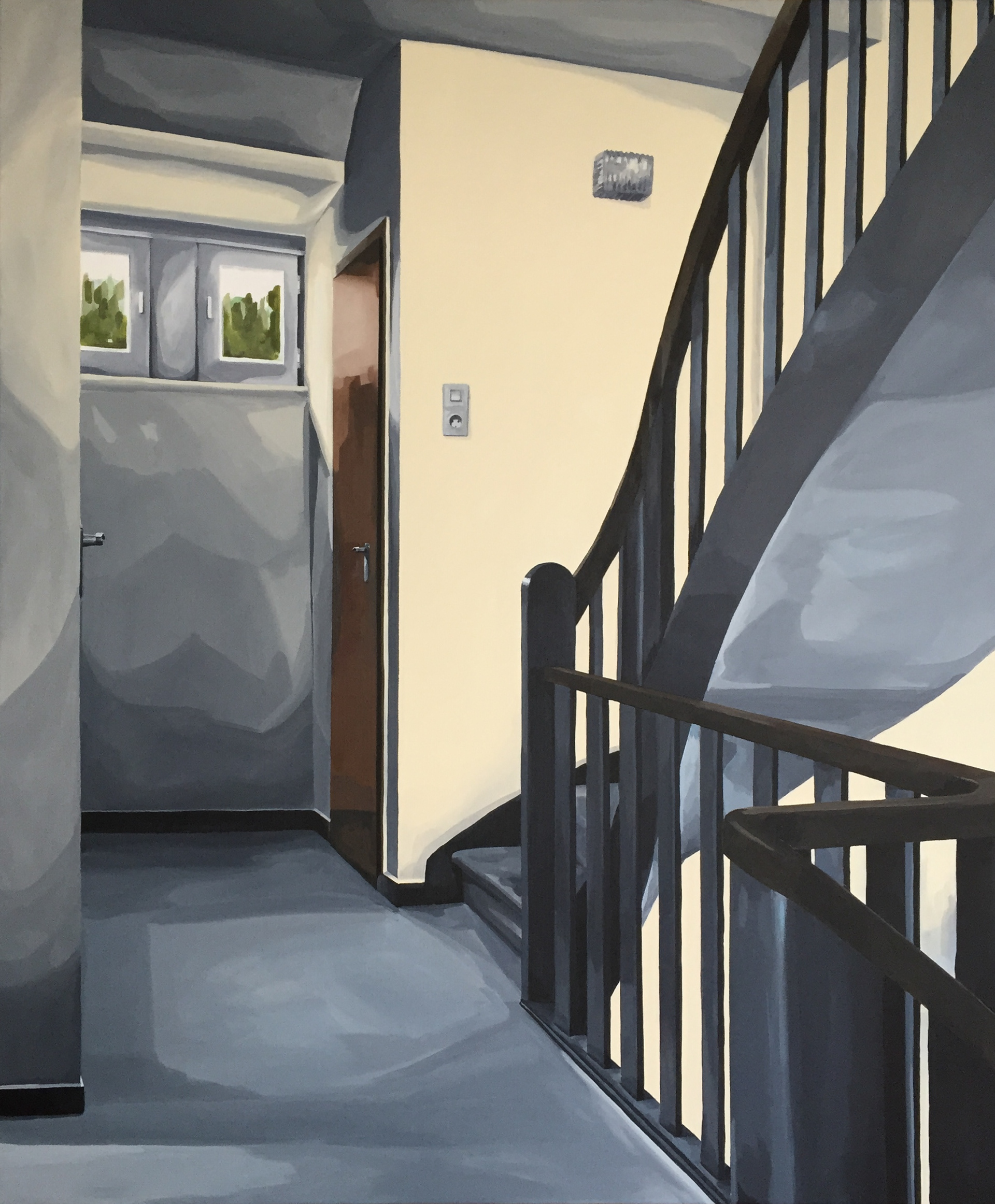 as #4 _ 03.2015  acryl on canvas  100 x 120 cm __ sold __