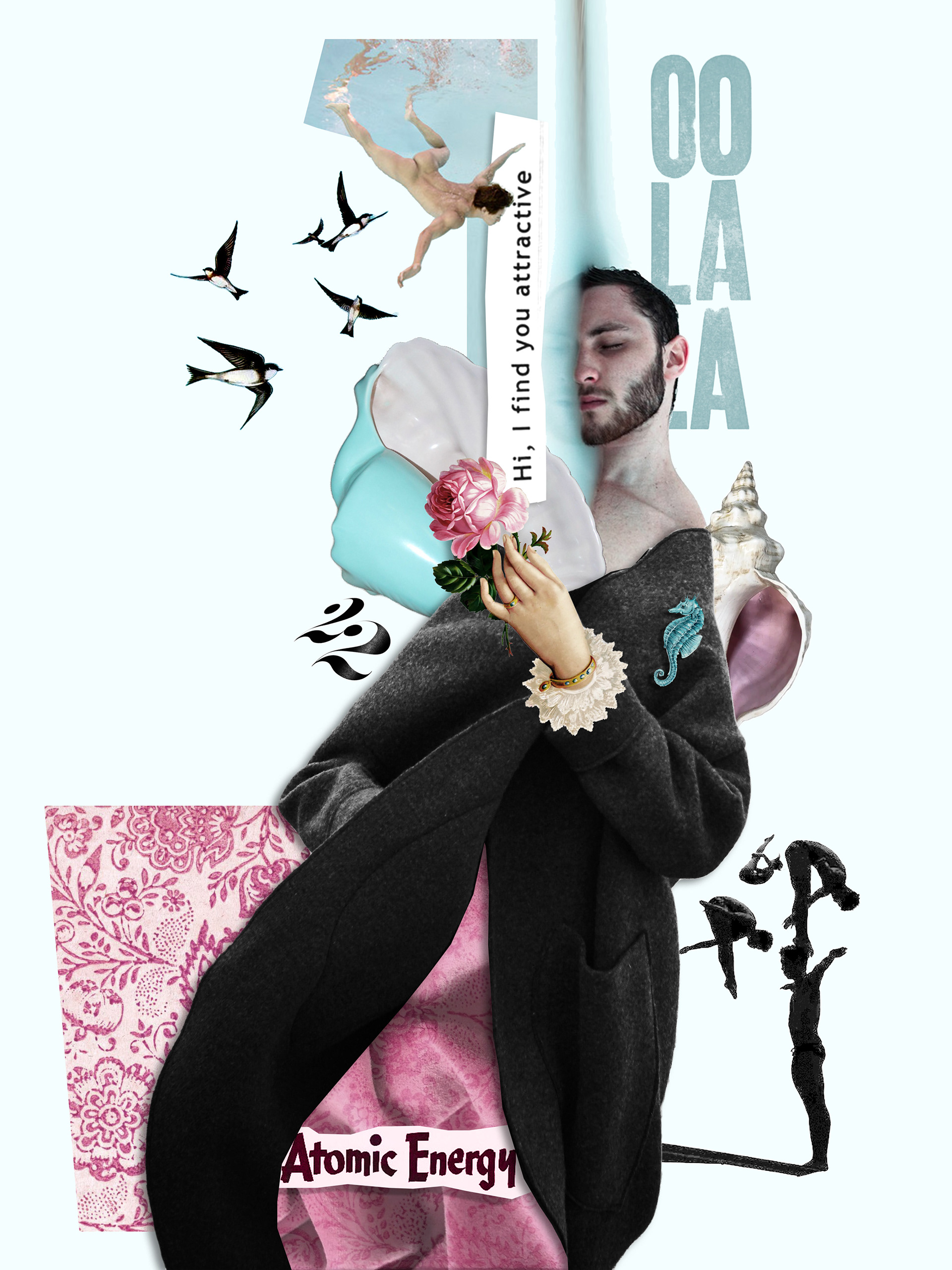 I FIND YOU VERY ATTRACTIVE (Oo la la) _ Digital Collage