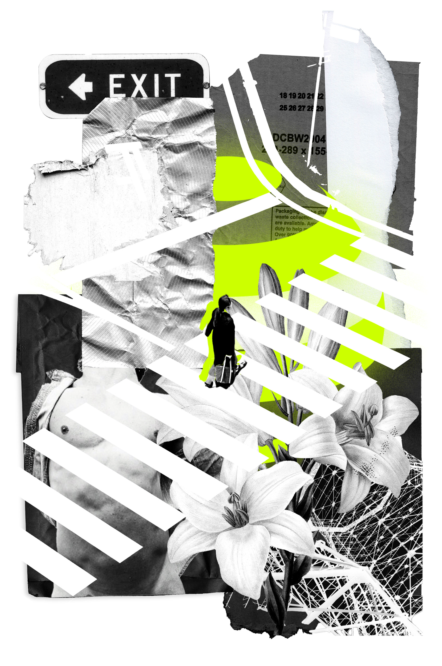 Chris Wehrmann _ Urban Glow _ digital collage _ 04.2025