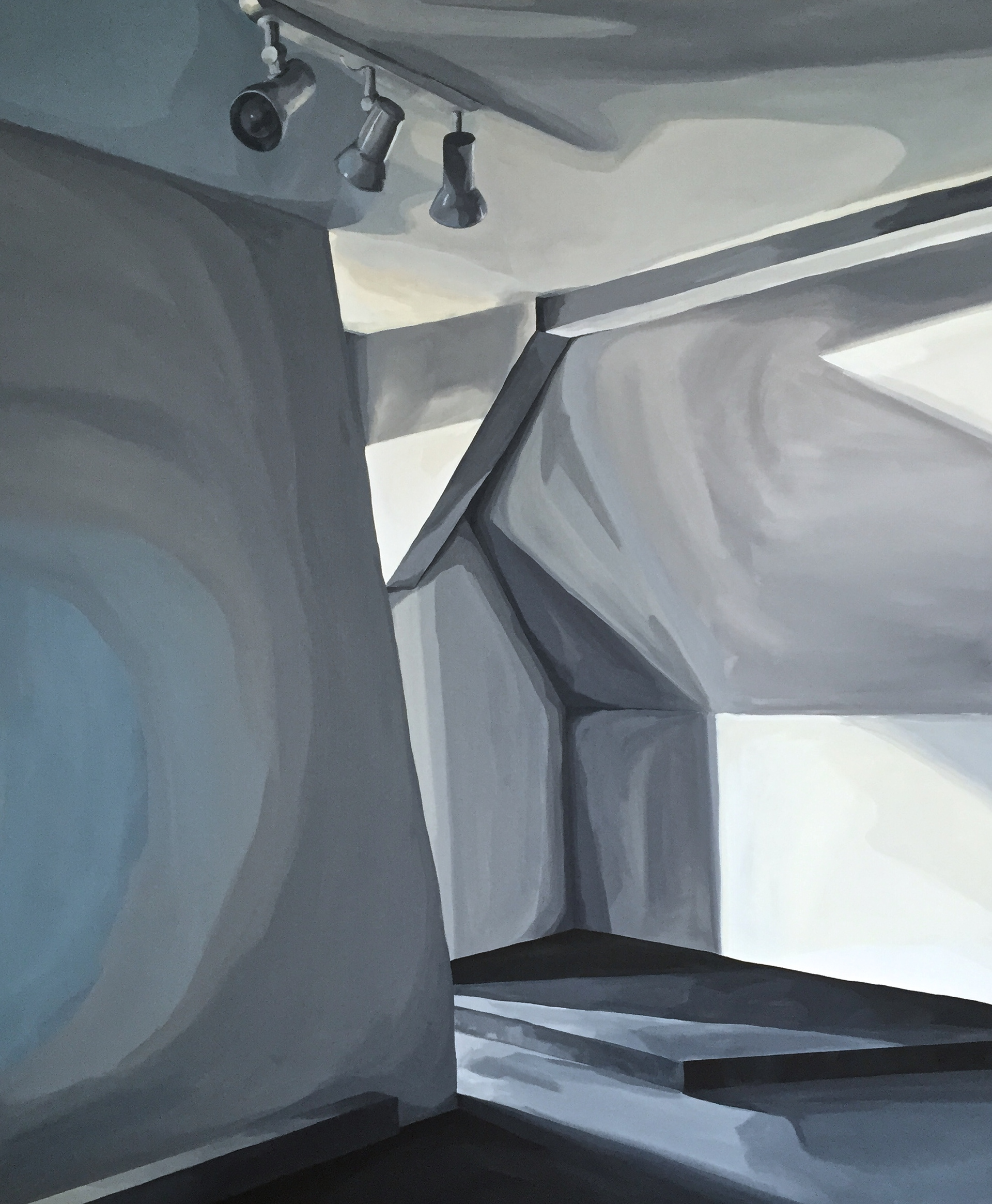 as #3 _ 11.2014  acryl on canvas  100 x 120 cm __ sold __