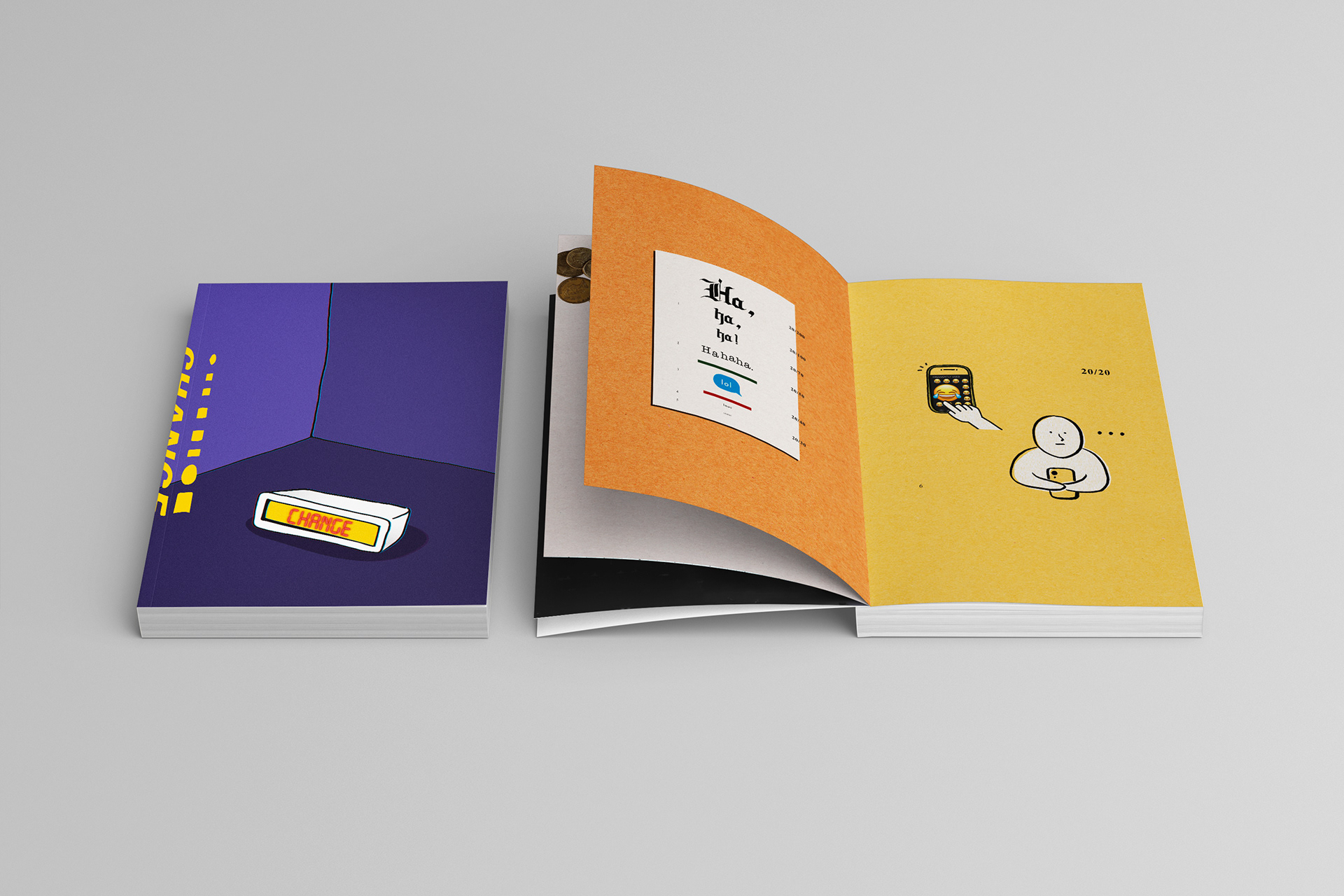 Cover and Spreads Mock-up