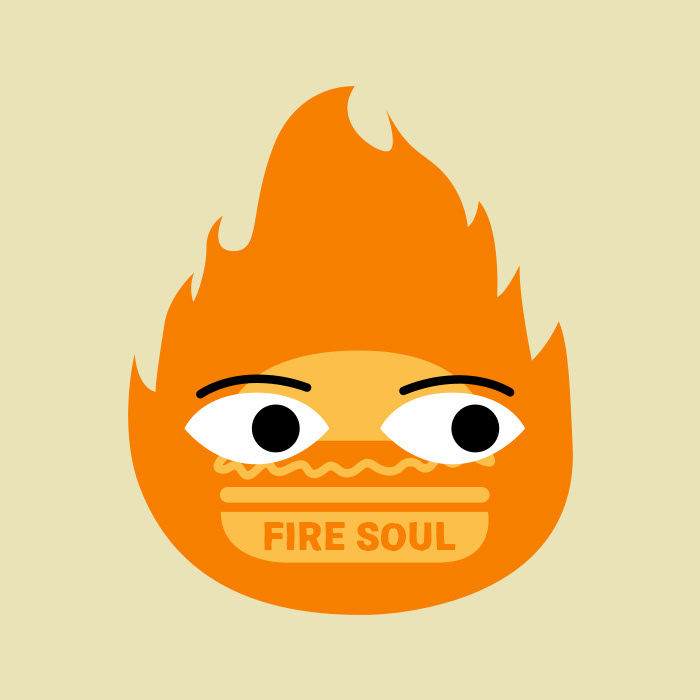 Fire Soul Burgers Logo Design