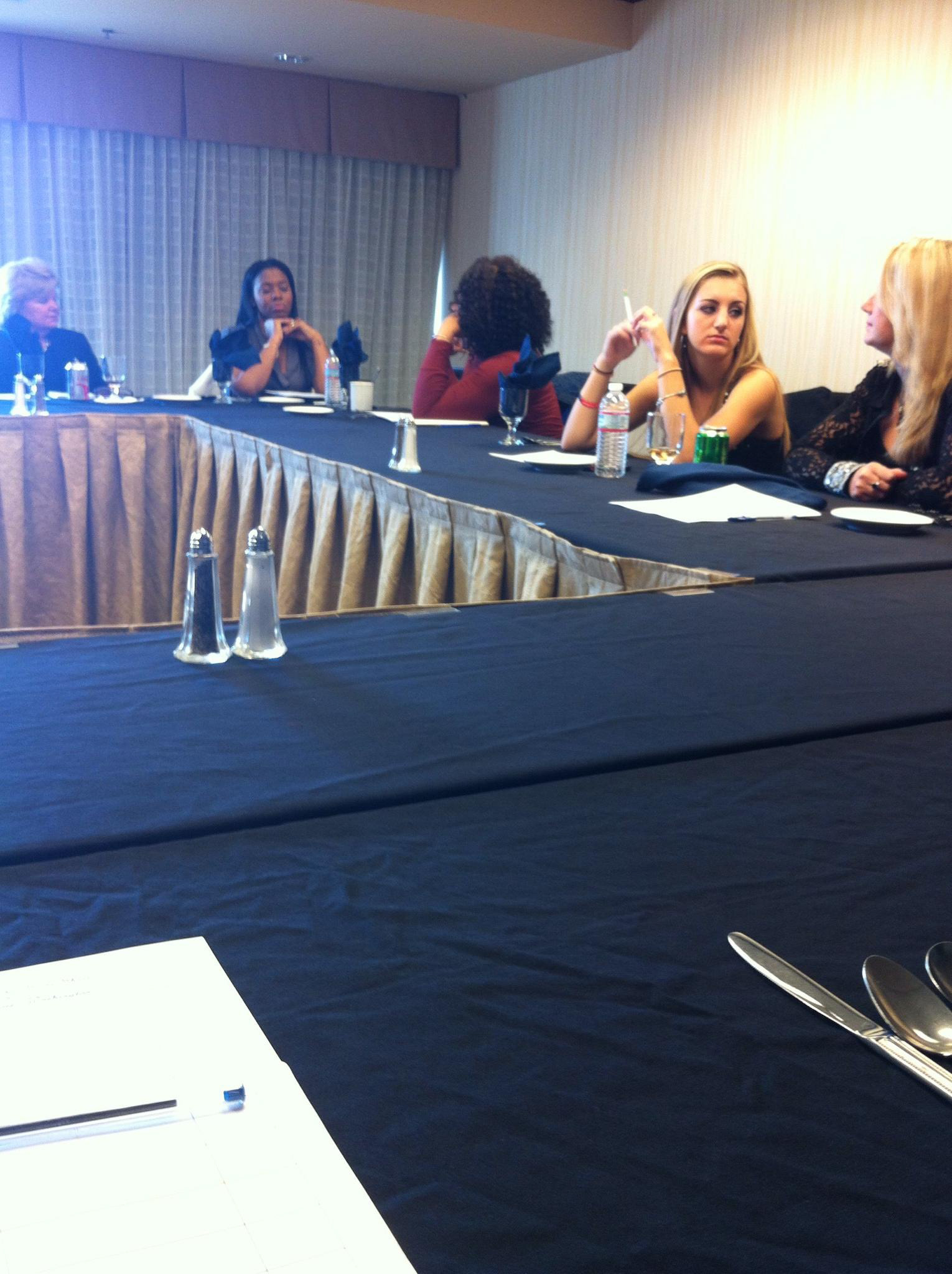 Interviewing Contestants