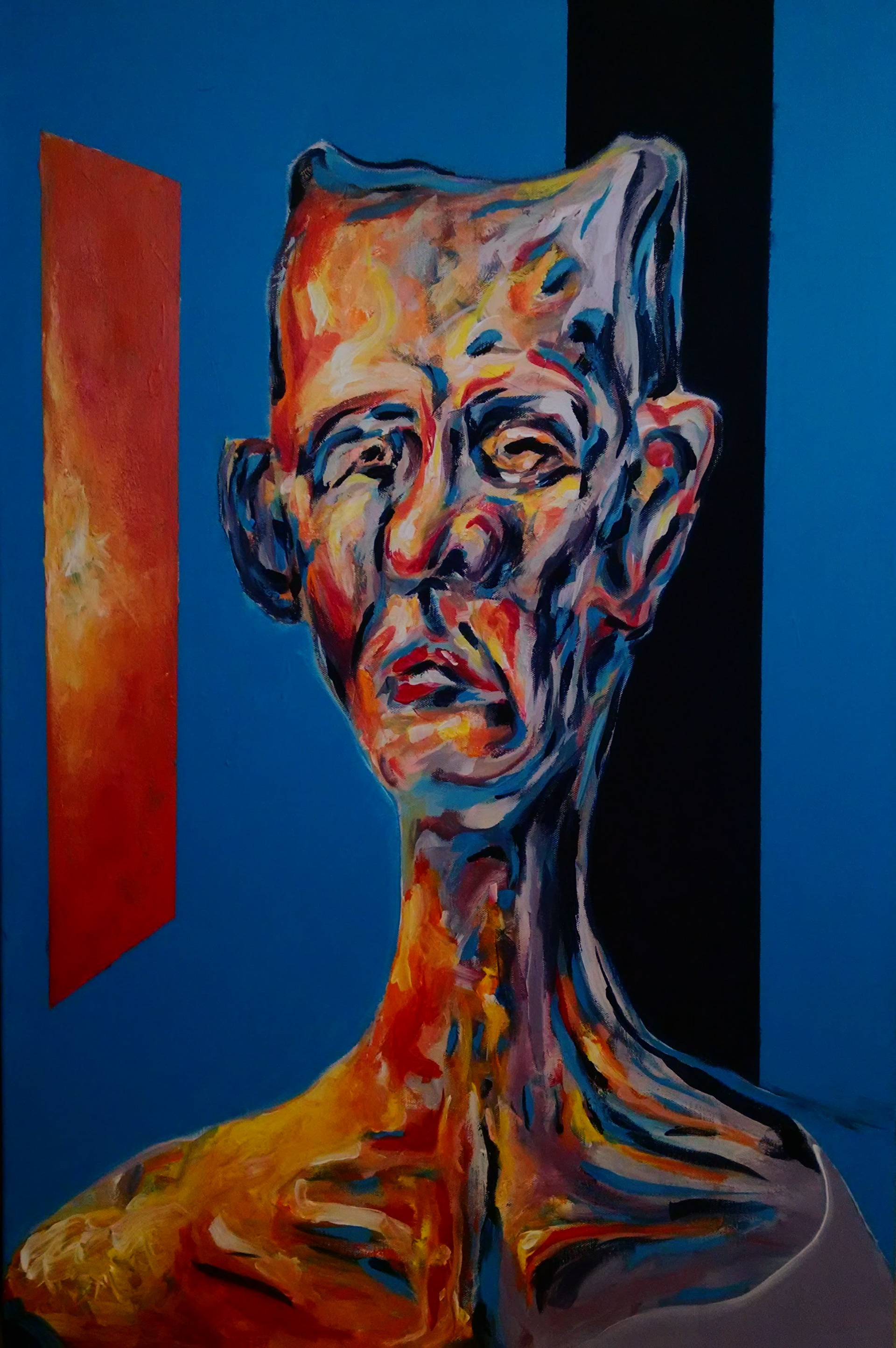 Untitled, acrylic on Canvas, 2017