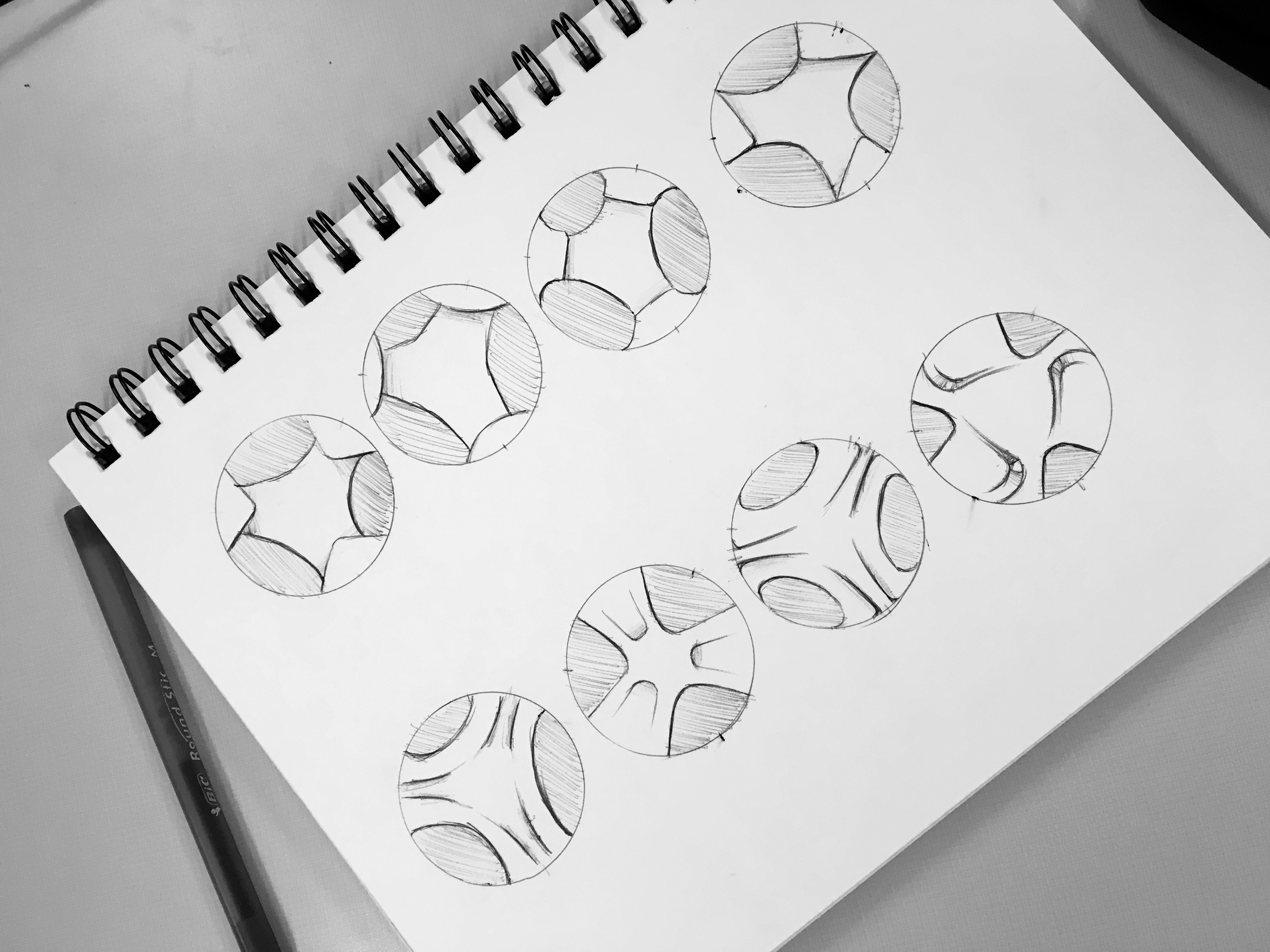 Early 3-spoke concepts