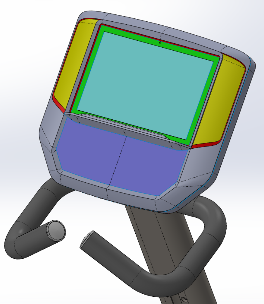 Texture blocking exploration for Console plastics