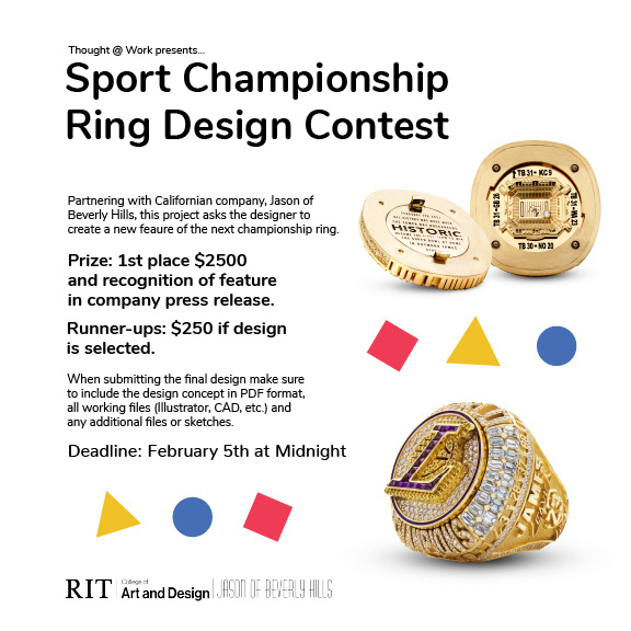 Sport Championship Ring Design Contest