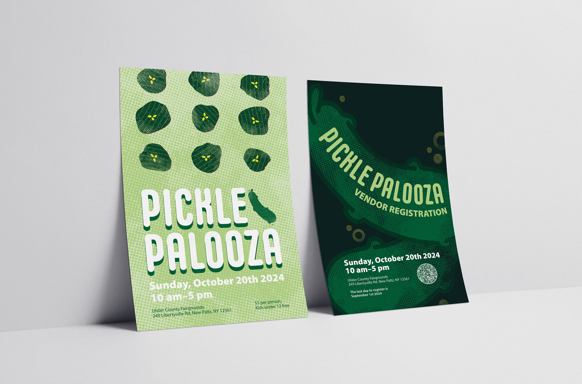 Pickle Palooza Advertising Attendee and Vendor Poster