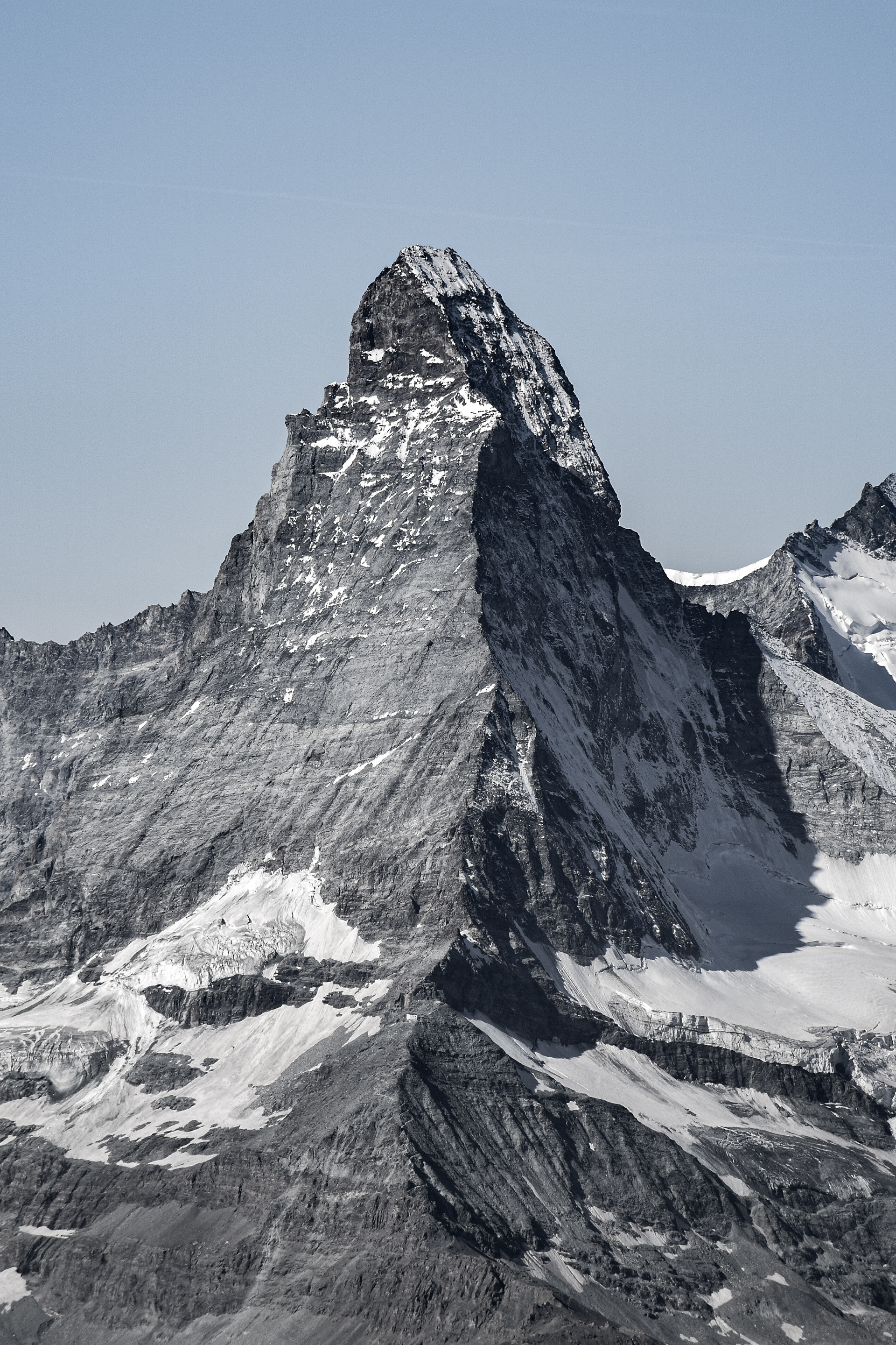 45°58'38"N, 7°39'30"E • Matterhorn (4,478m) • Zermatt, Pennine Alps, Wallis, Switzerland • NikonD5300 140mm f/8 1/1000 ISO100