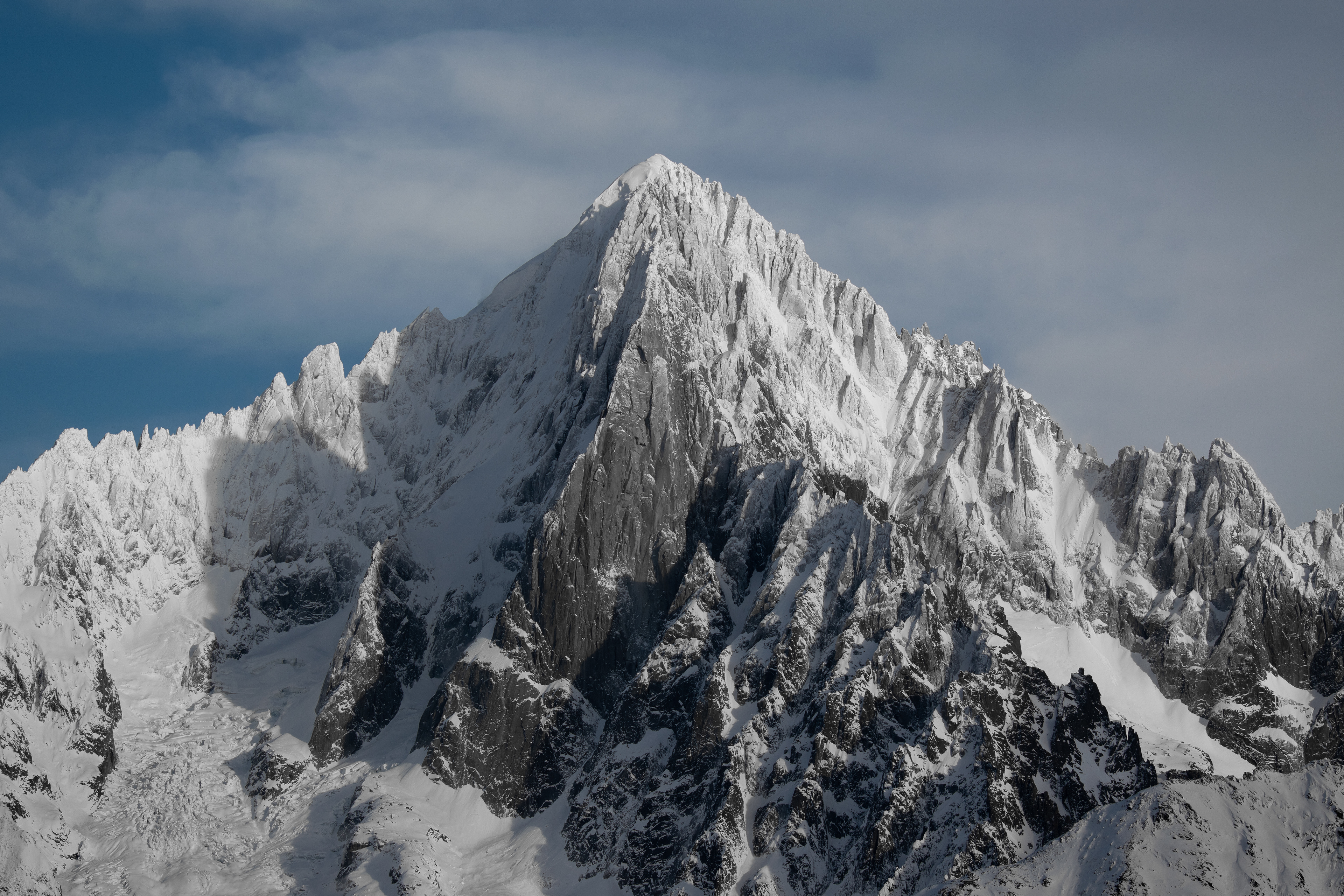 Aiguille Verte (4,122m) et Drus (3,754m) • Chamonix Mont-Blanc, France • NikonD5300 100mm f/5.6 1/1000 ISO100